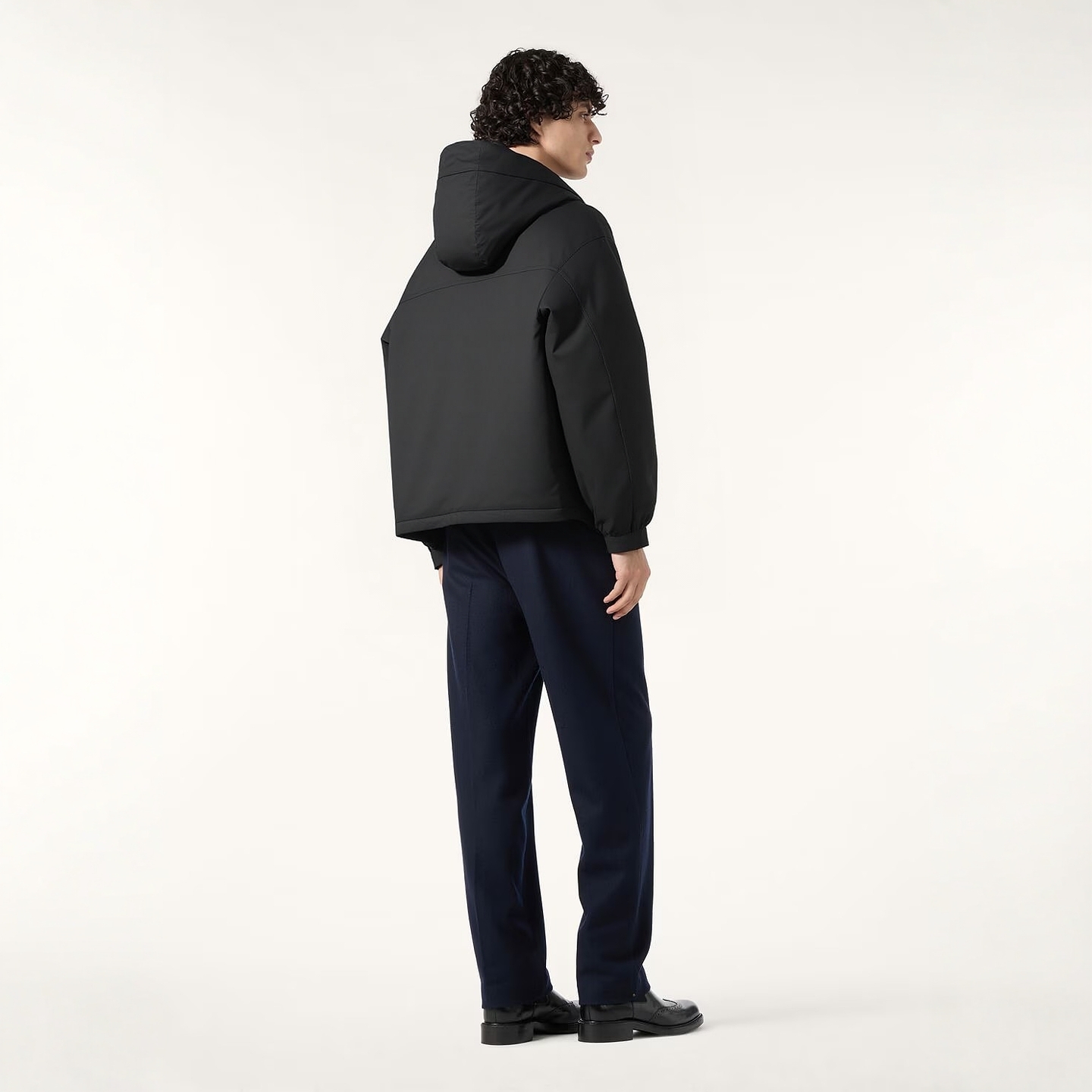 羽绒服 模特图～