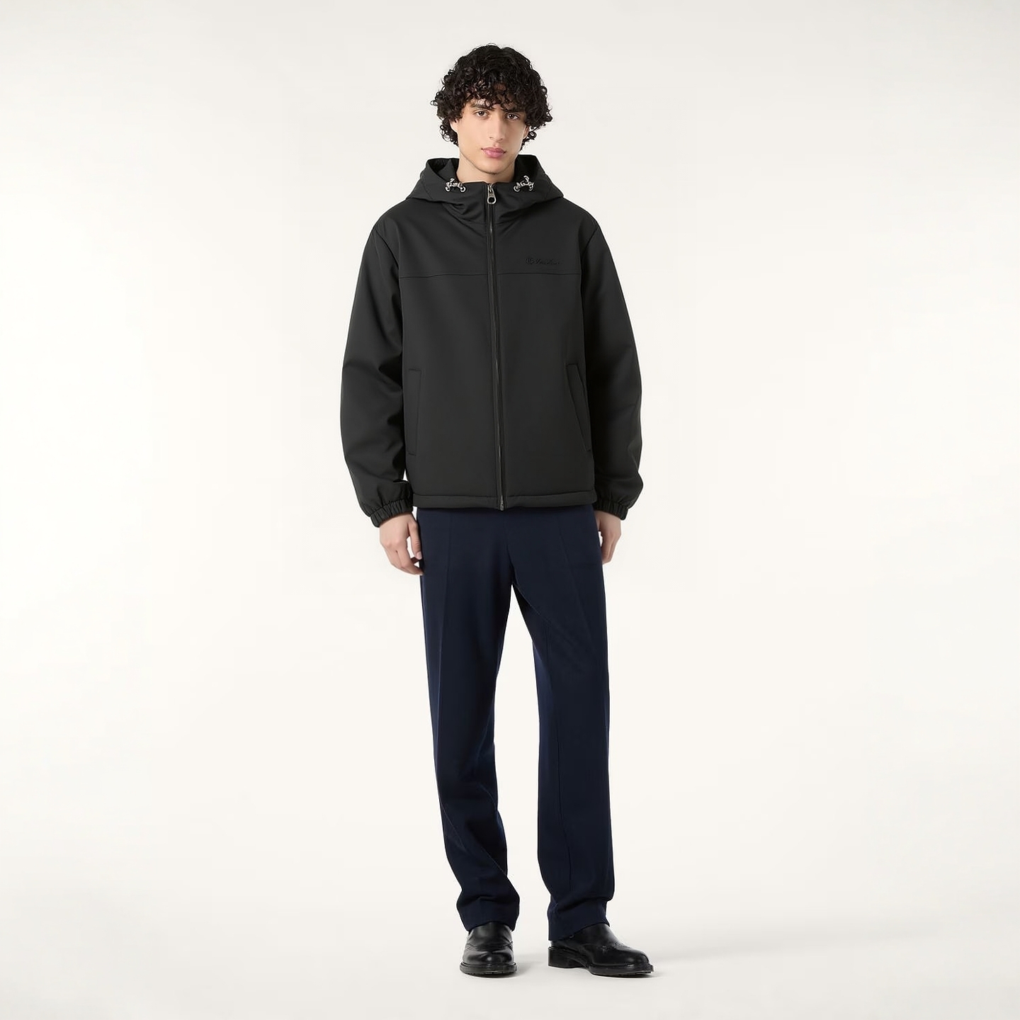 羽绒服 模特图～