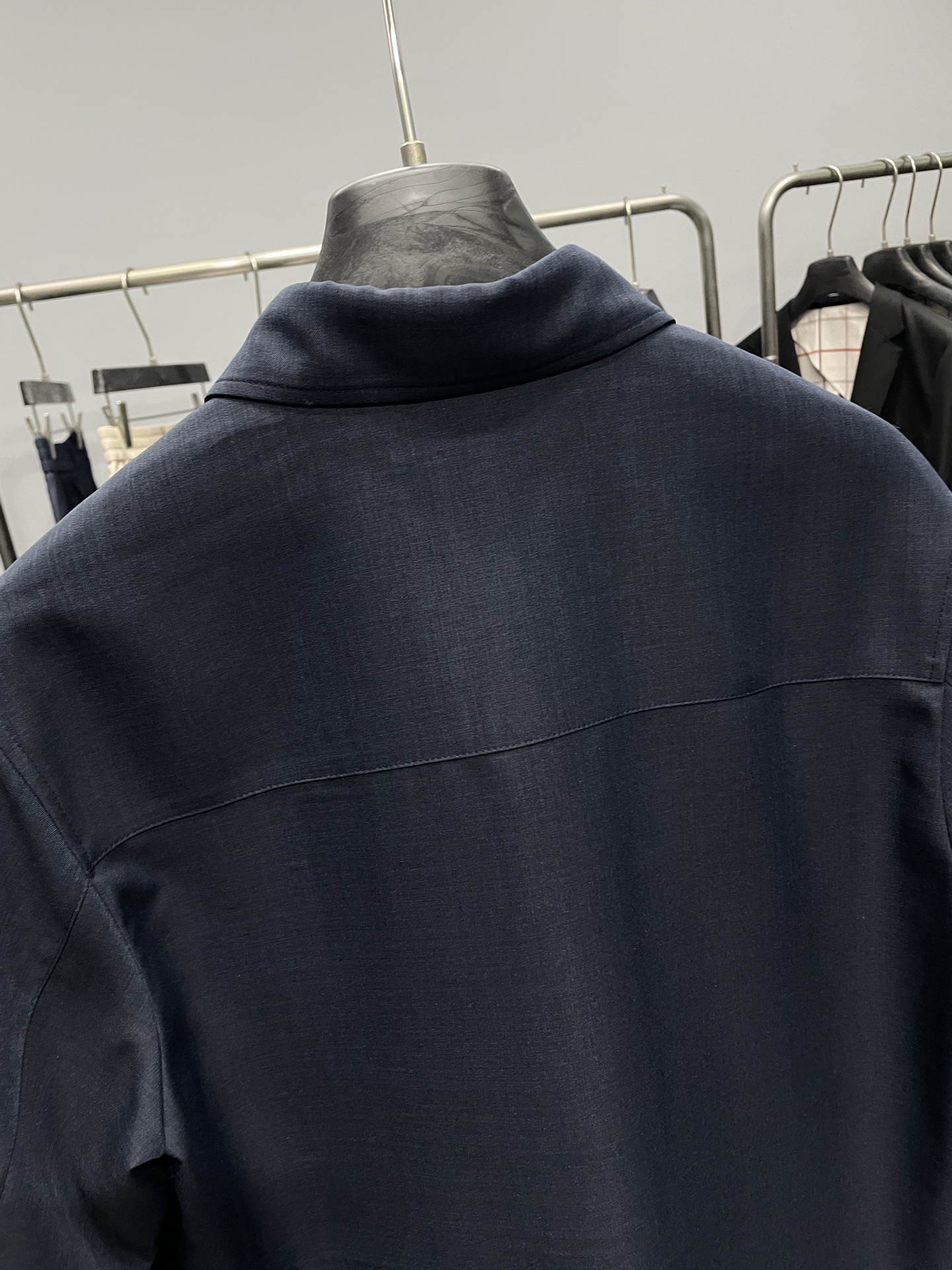 藏青色细节图～