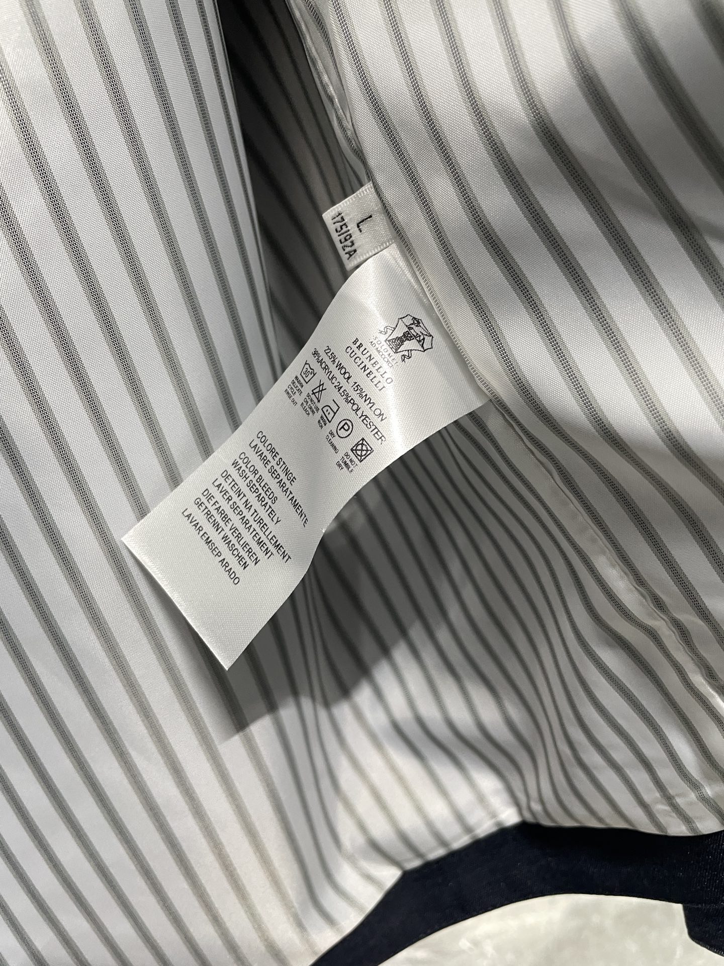 藏青色细节图～