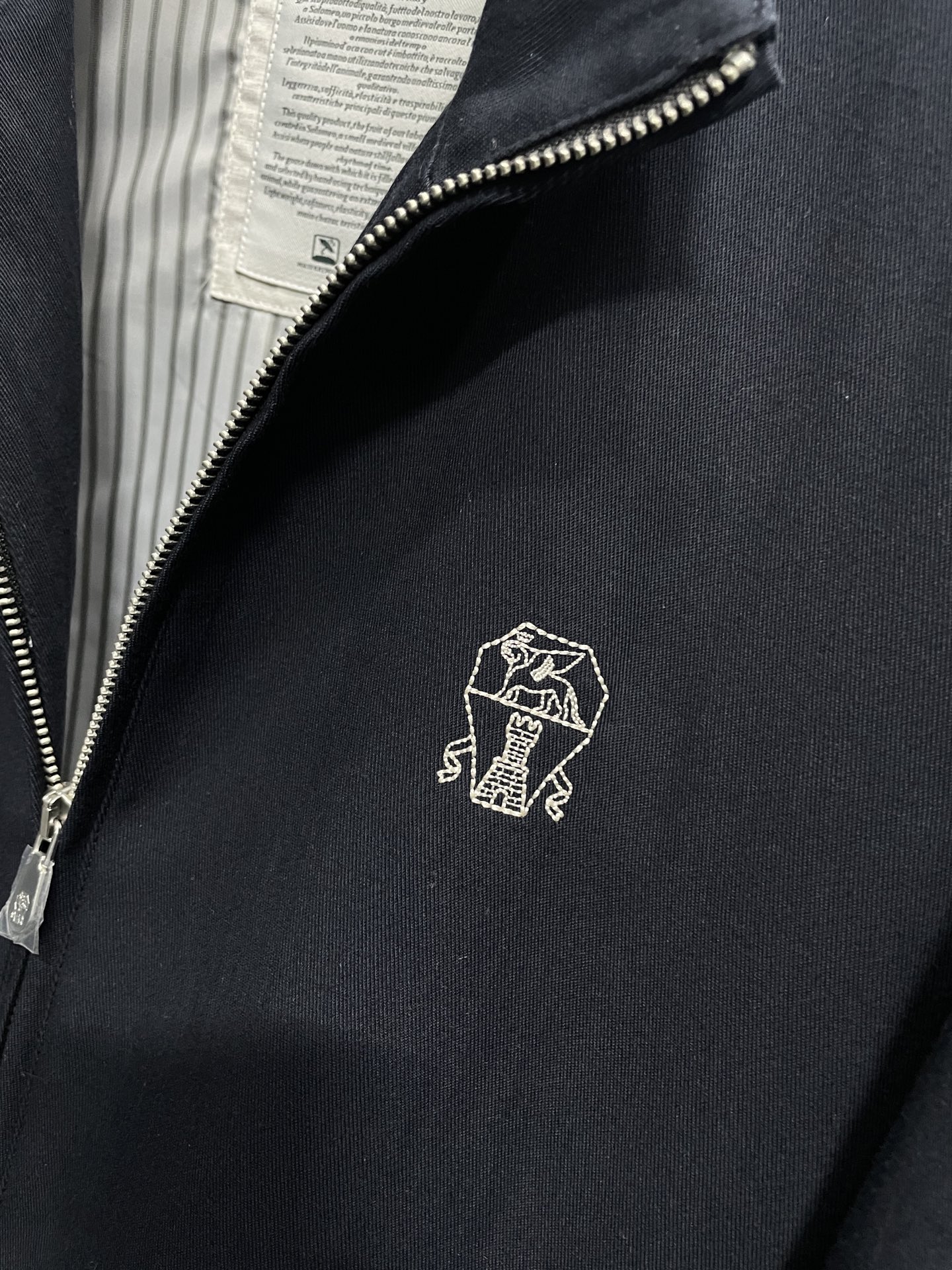 藏青色细节图～