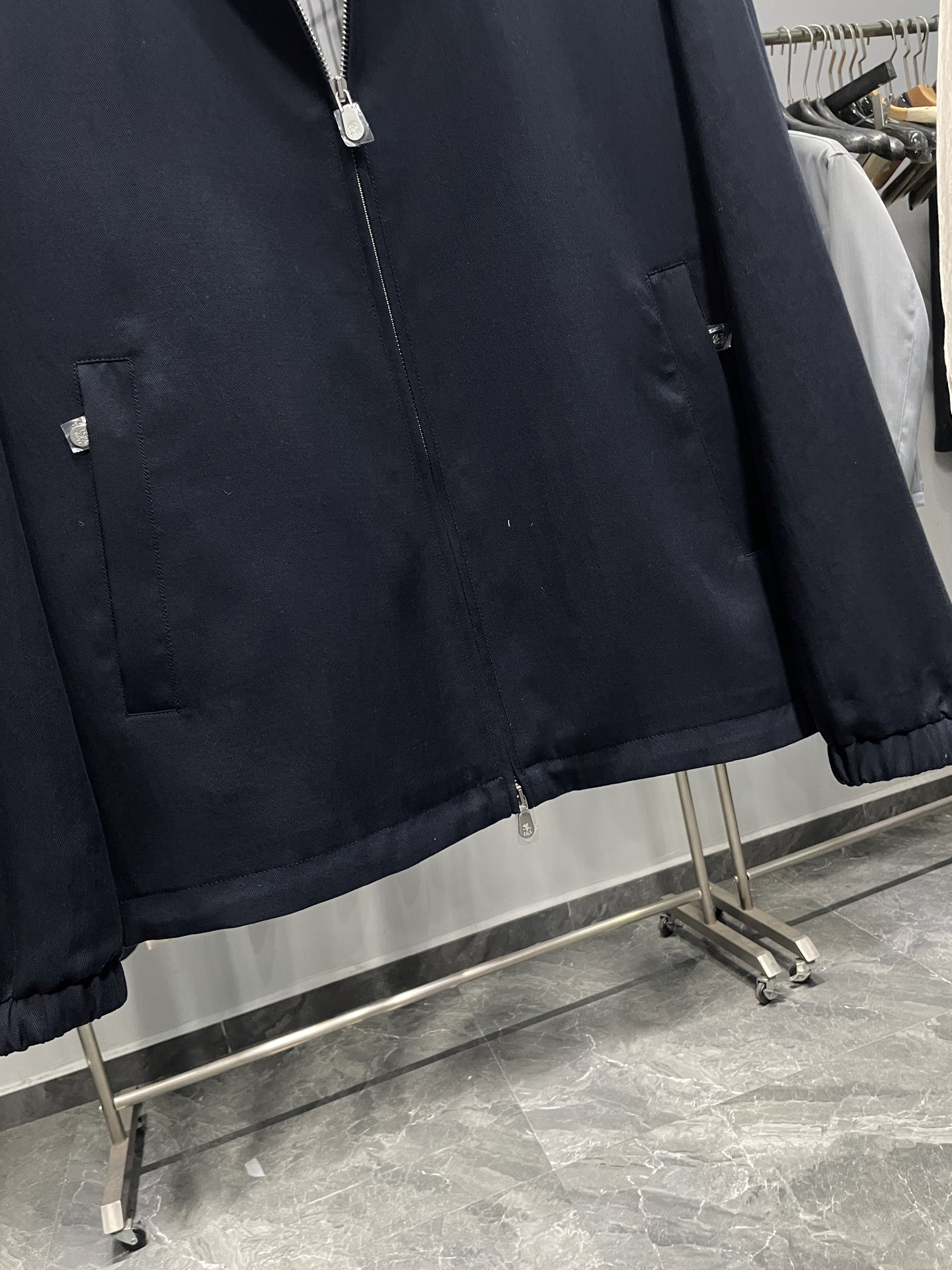 藏青色细节图～