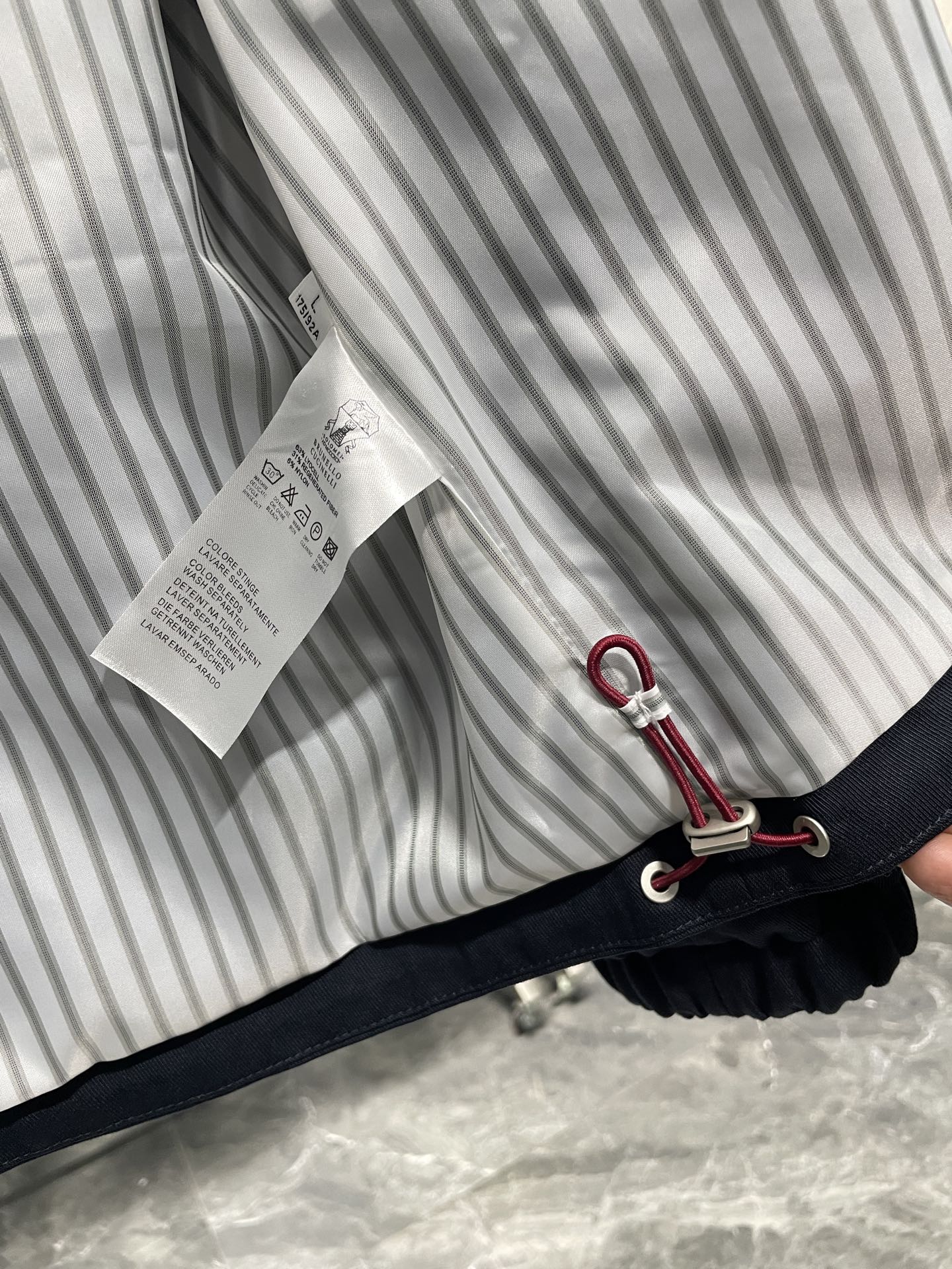 藏青色细节图～