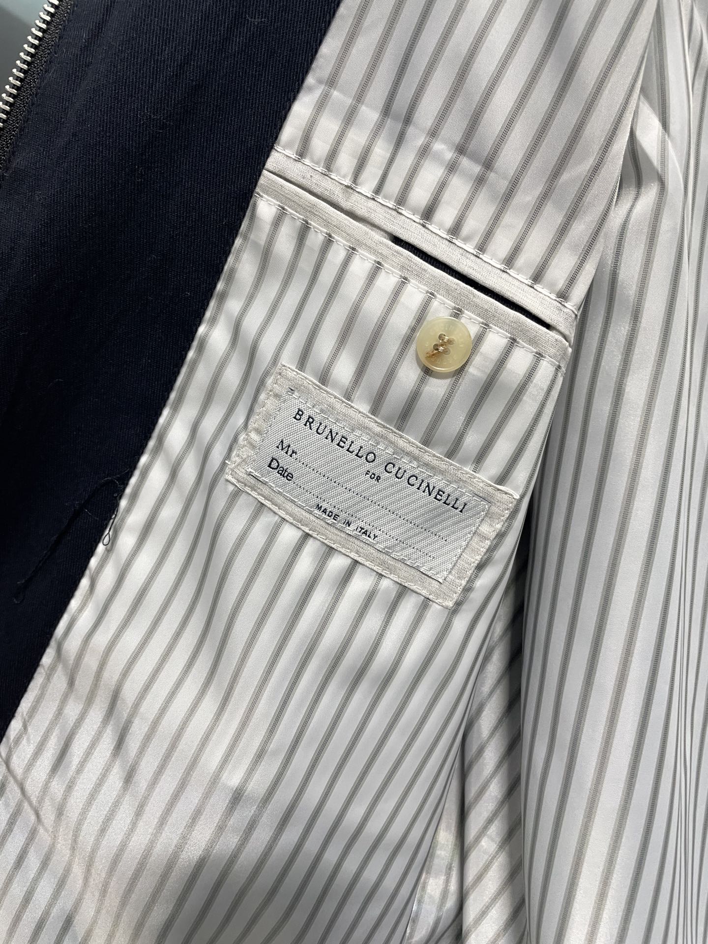 藏青色细节图～