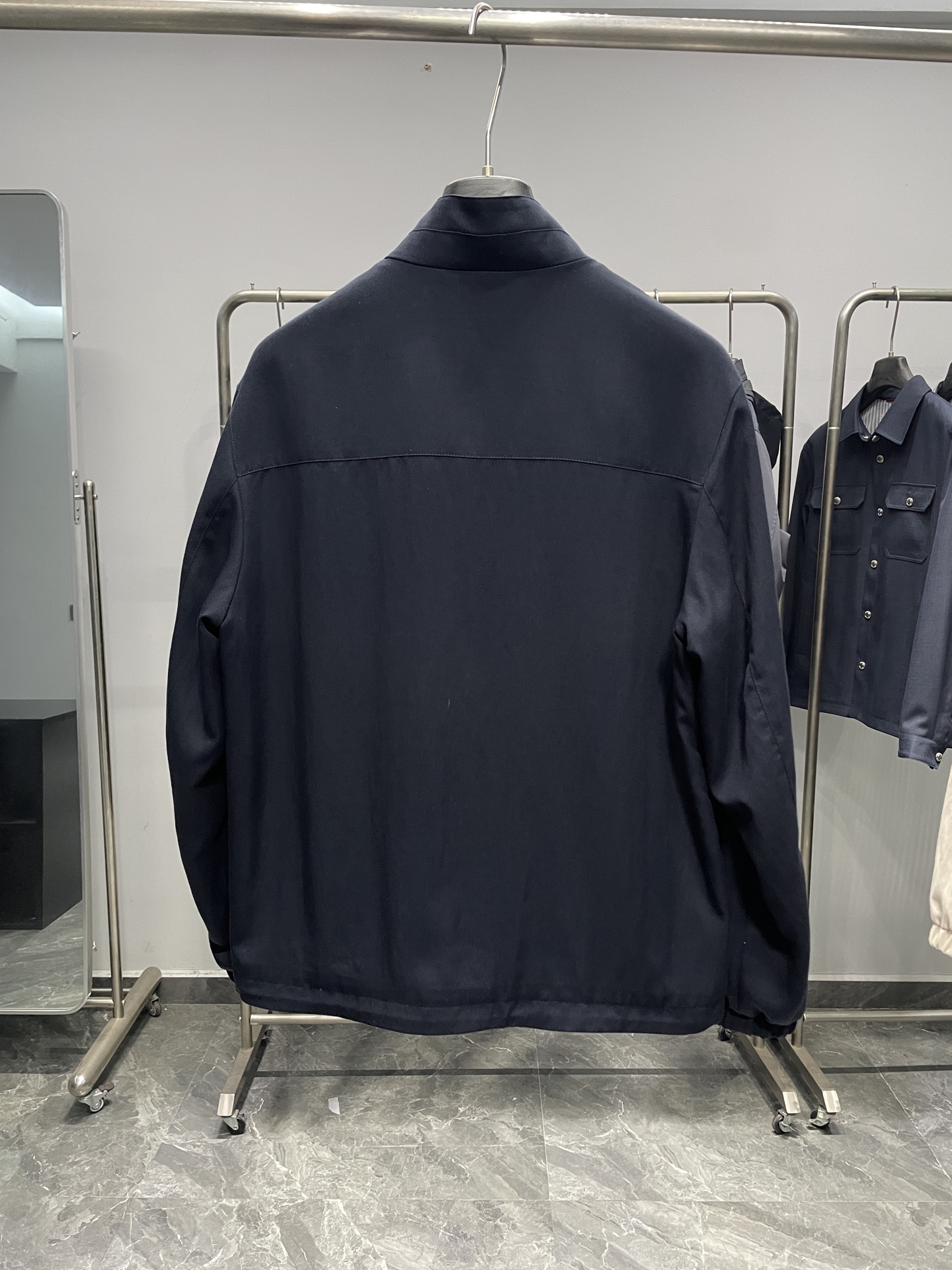 藏青色细节图～