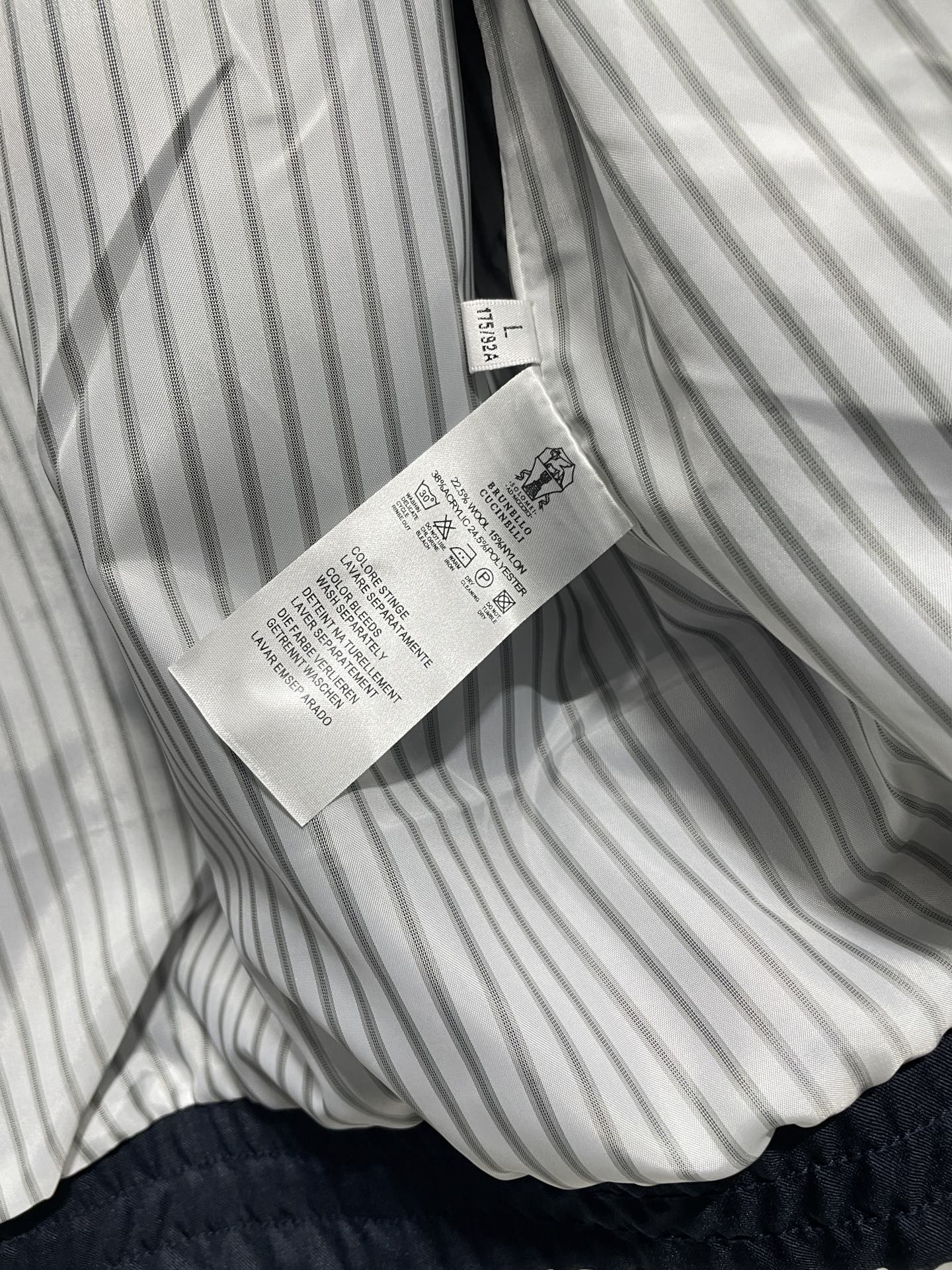 藏青色细节图～