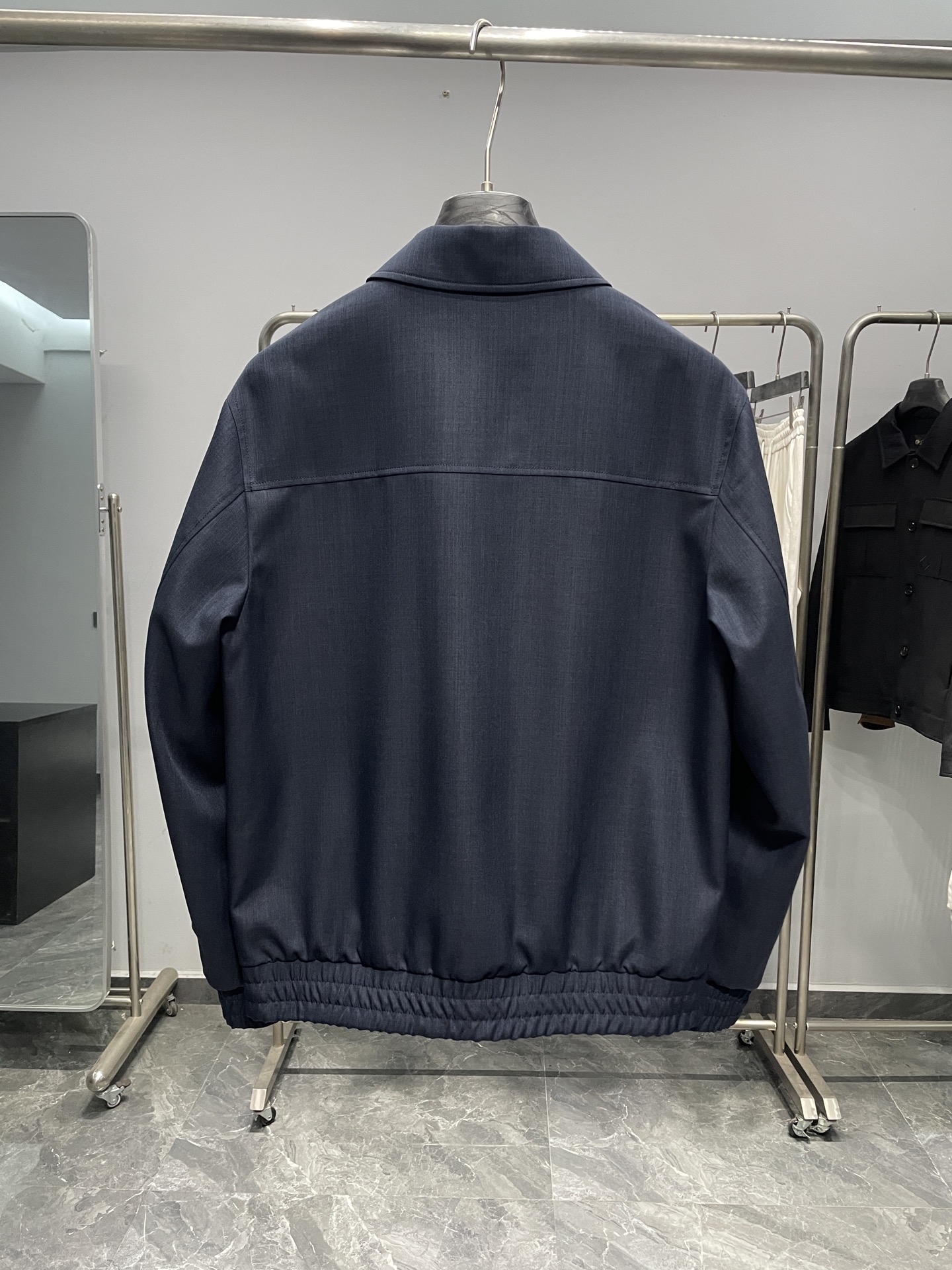 藏青色细节图～