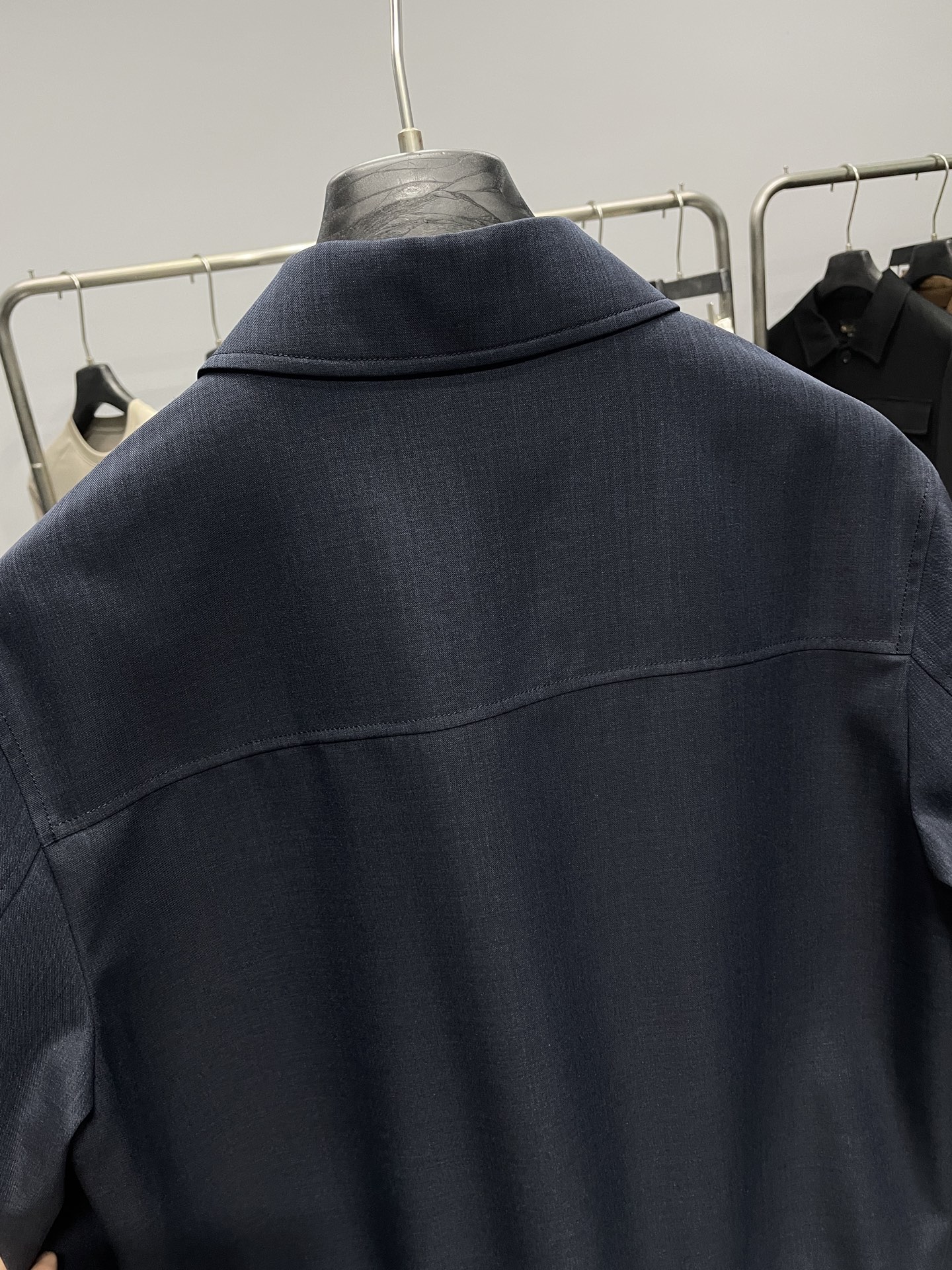 藏青色细节图～