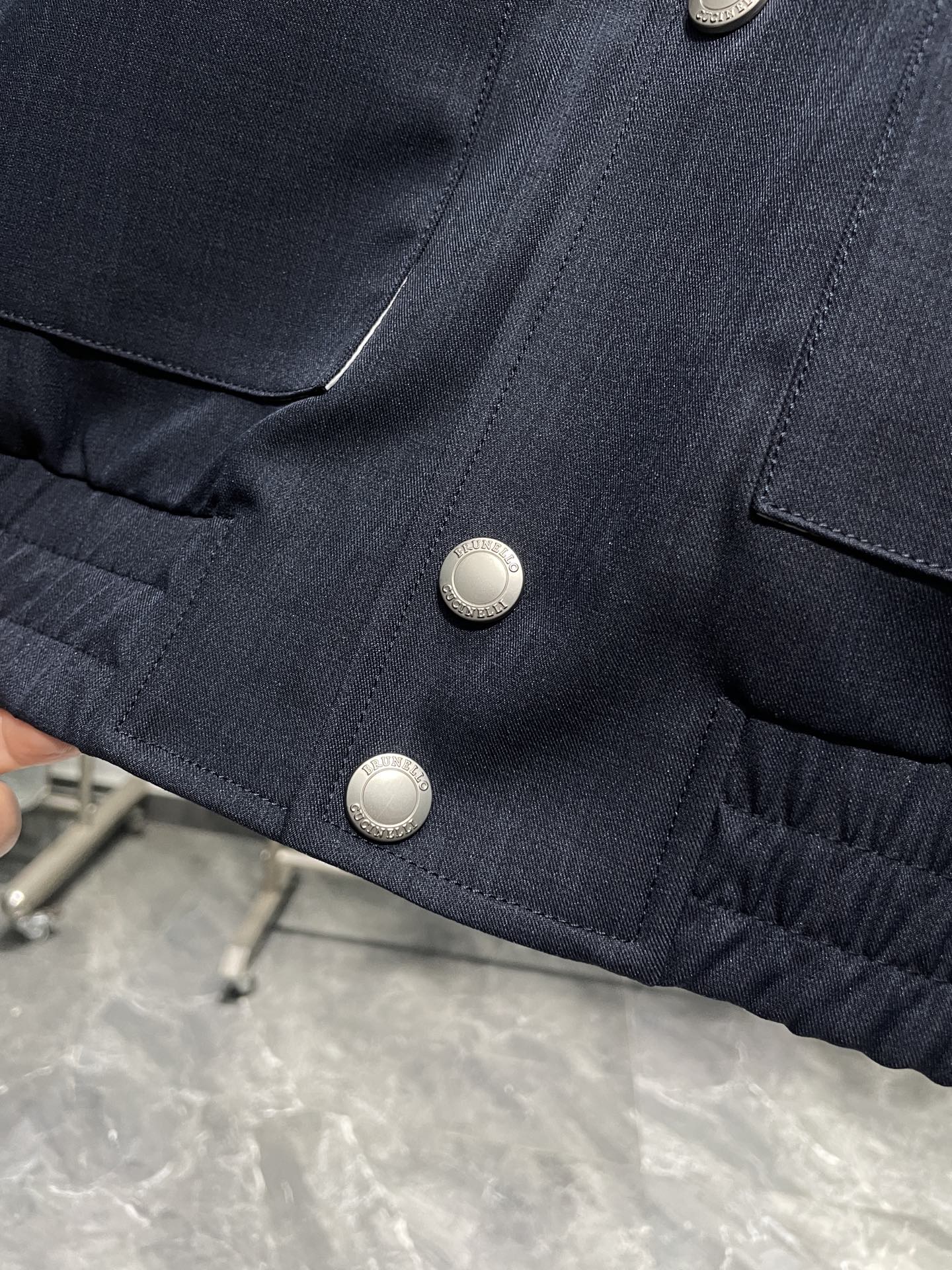 藏青色细节图～