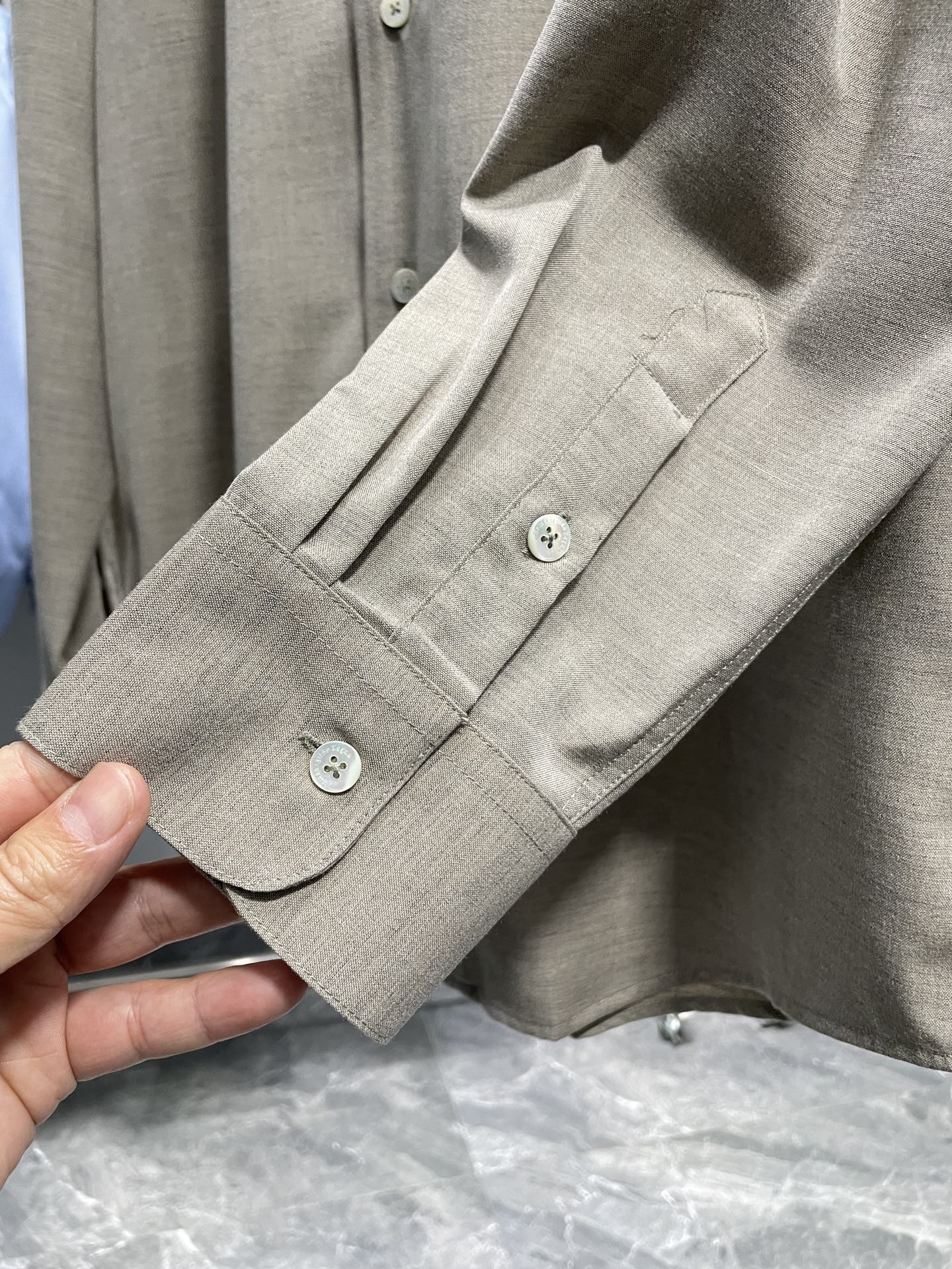 卡其色细节图～
