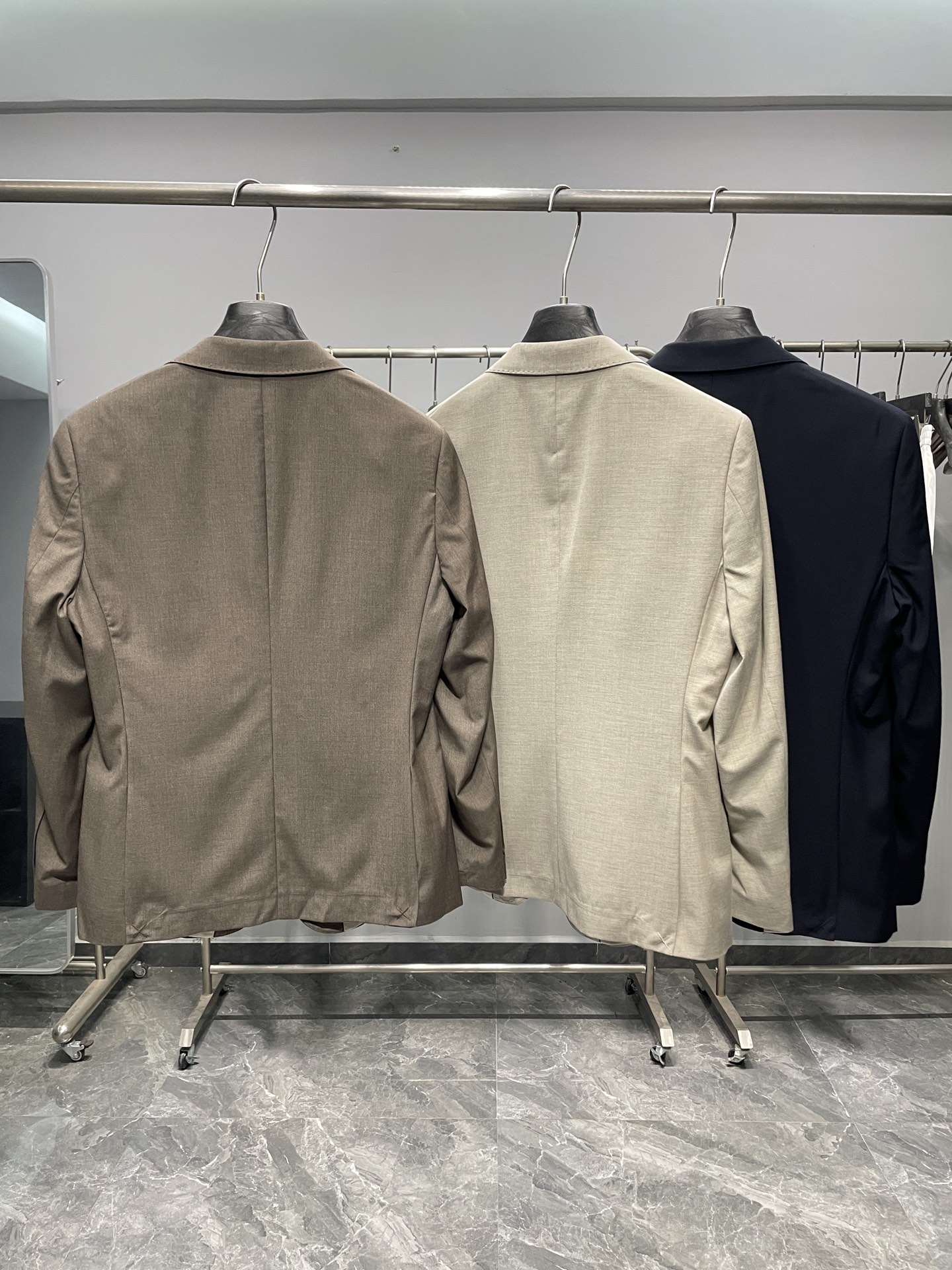 ～Loro piana76SS春季新款老钱风羊毛混纺男士商务休闲西装外套，现代男士衣橱里兼具质感与实穿性