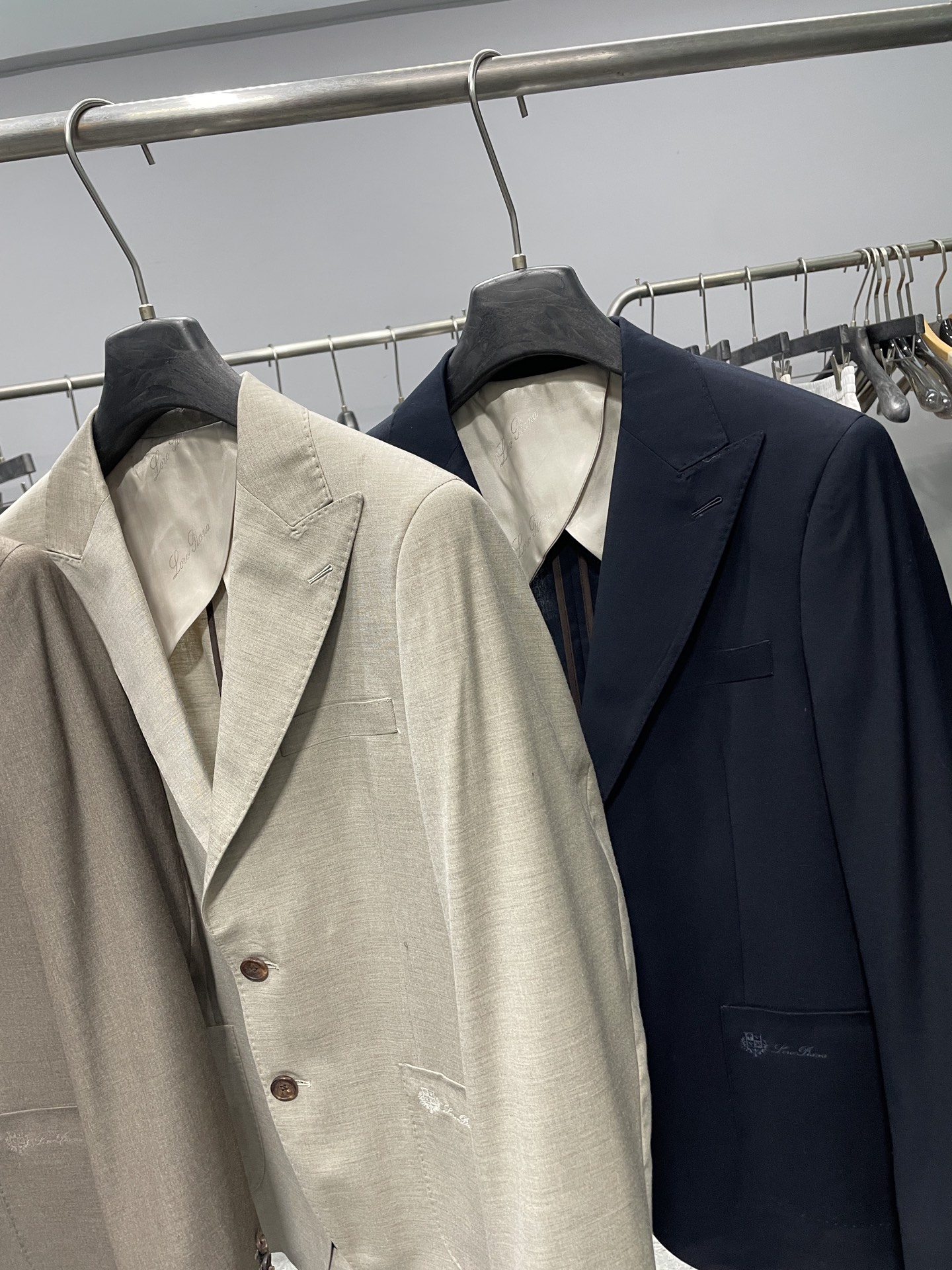 ～Loro piana76SS春季新款老钱风羊毛混纺男士商务休闲西装外套，现代男士衣橱里兼具质感与实穿性
