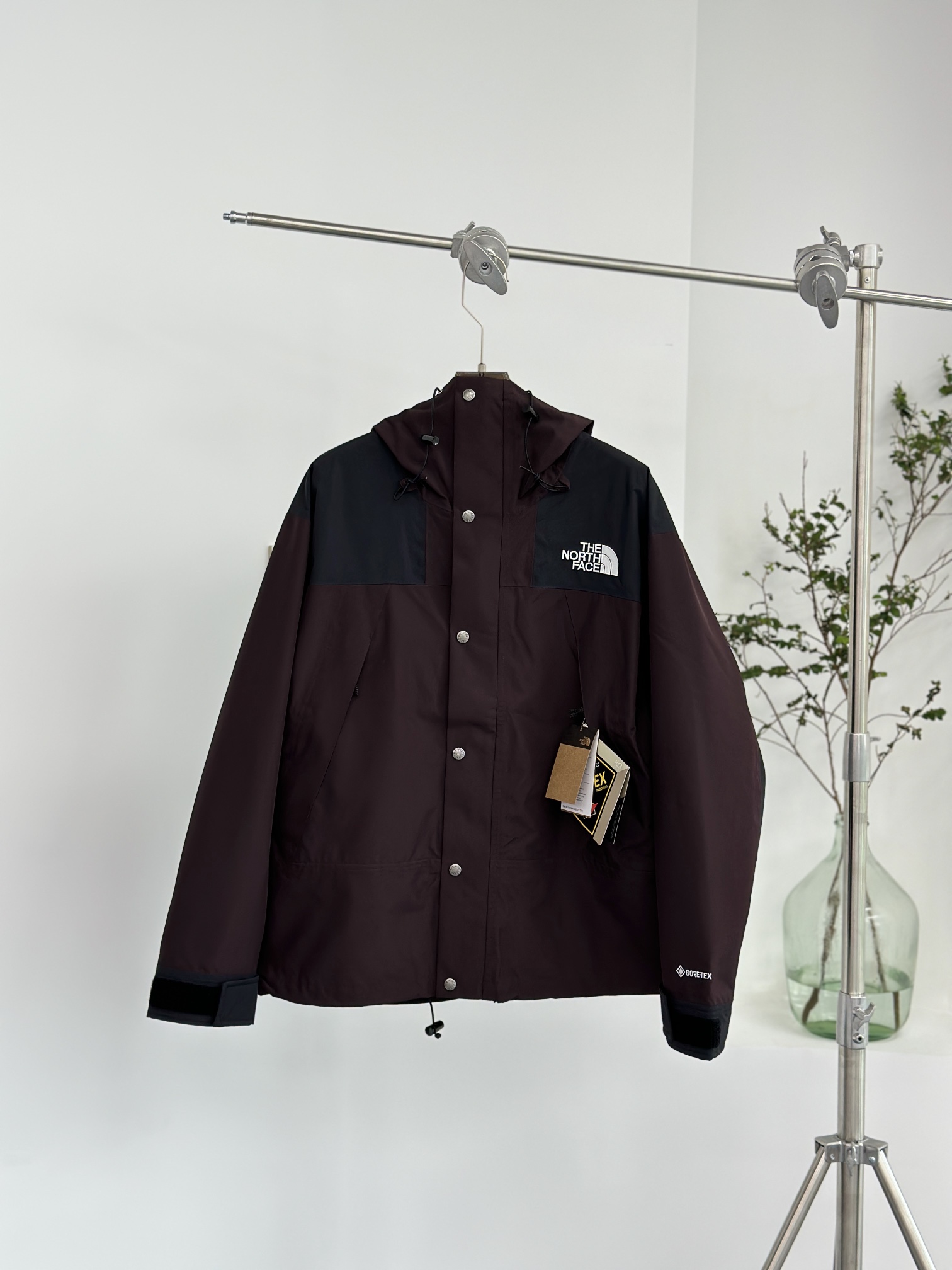 The North Face 1990 酒红色 - 北面1990冲锋衣