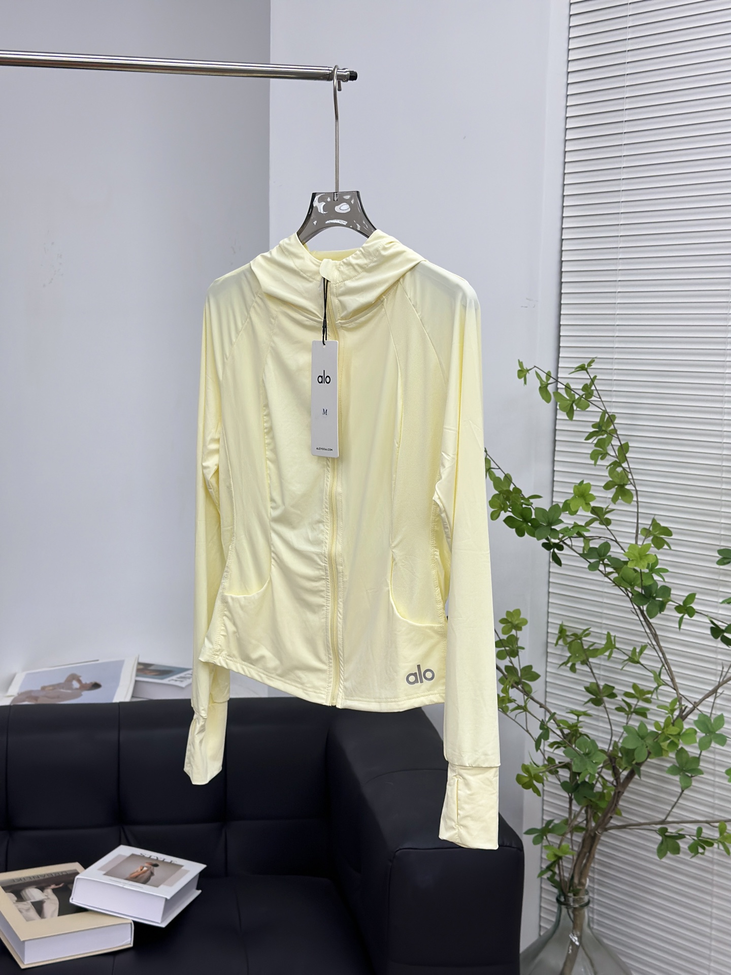 ｜新款瑜伽轻薄户外防晒服外套 白色·淡绿色·黑色·粉色·黄色