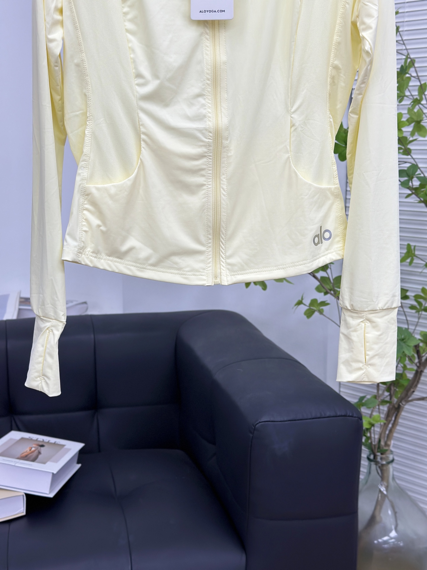 ｜新款瑜伽轻薄户外防晒服外套 白色·淡绿色·黑色·粉色·黄色