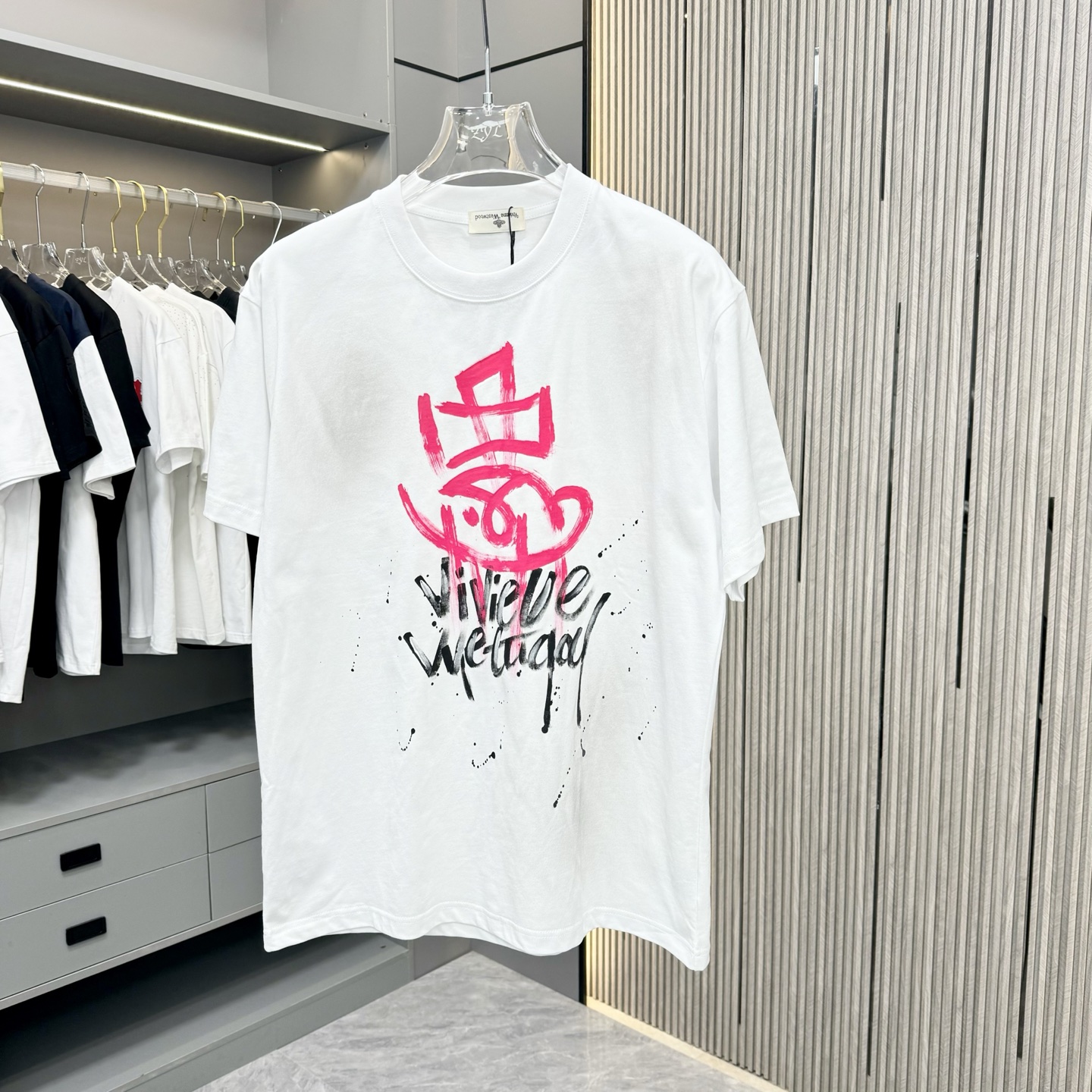 “Queen of the West T-shirt: 320G Cotton, Dry Clean Only, Multiple Sizes & Colors”