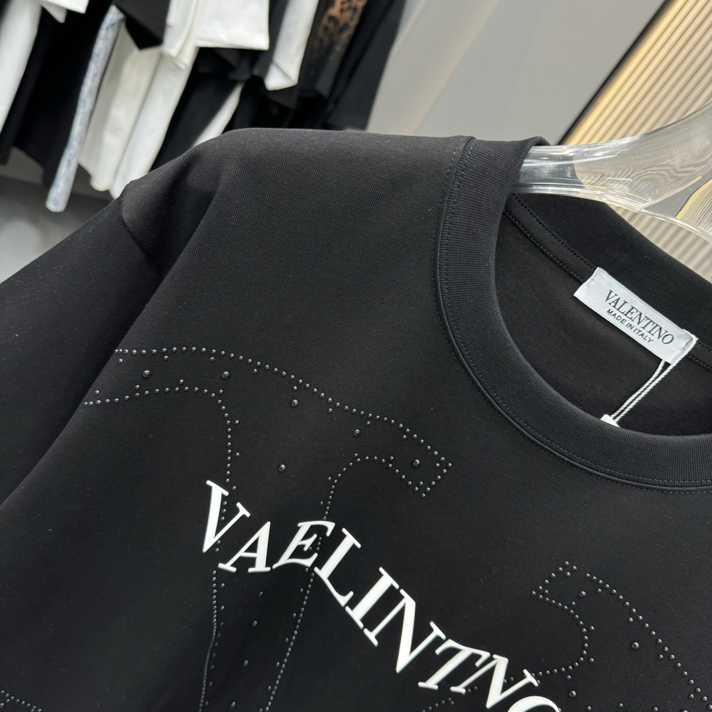 Valentino 25 FW New T-Shirt in 320 G-Tweaked Cotton: Cleaning and Sizing Details - 图片 4