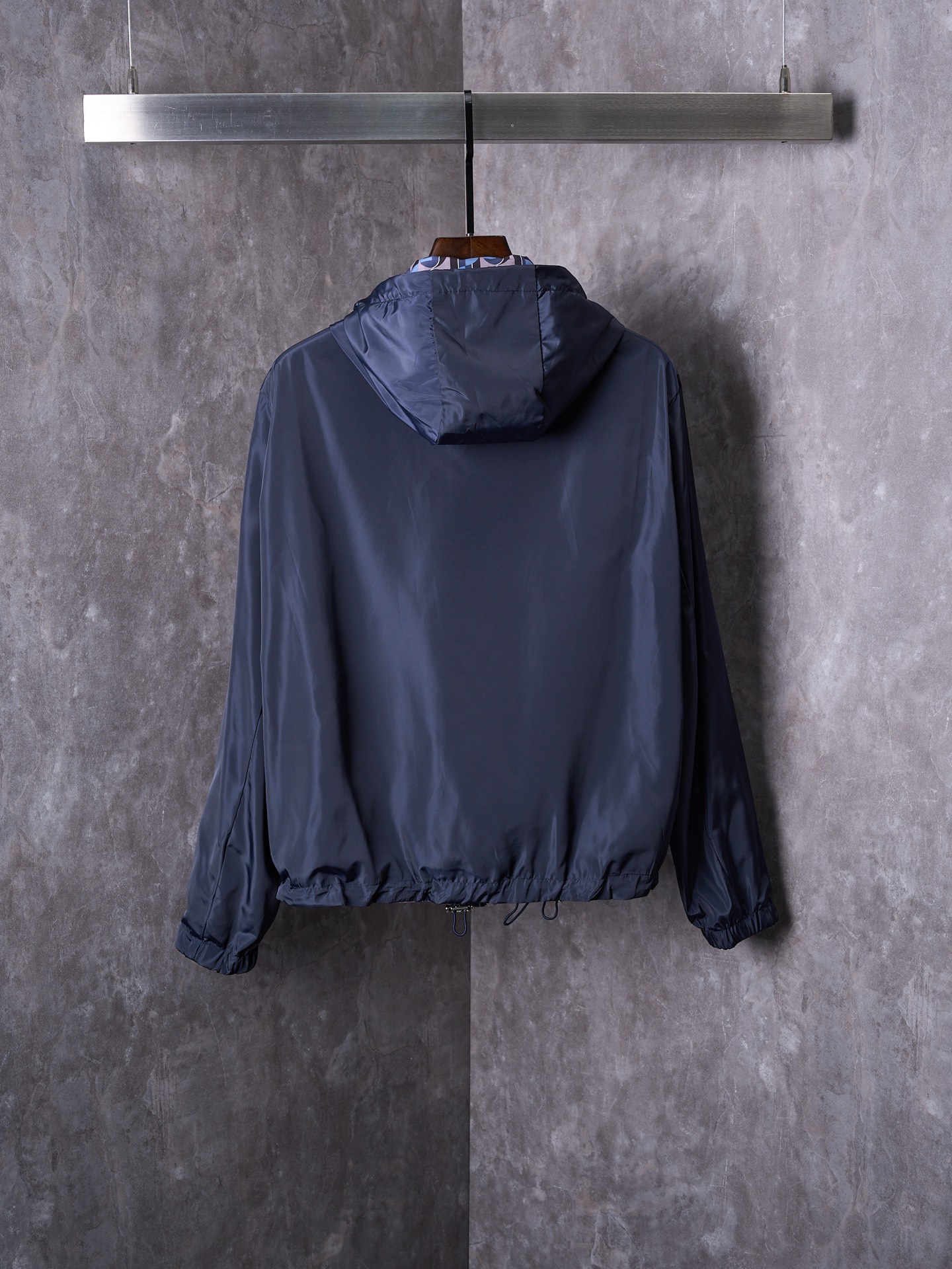 Fendi FF Logo Reversible Hooded Windbreaker Jacket - Gray Blue 5 i1759443547849 9626 0 11