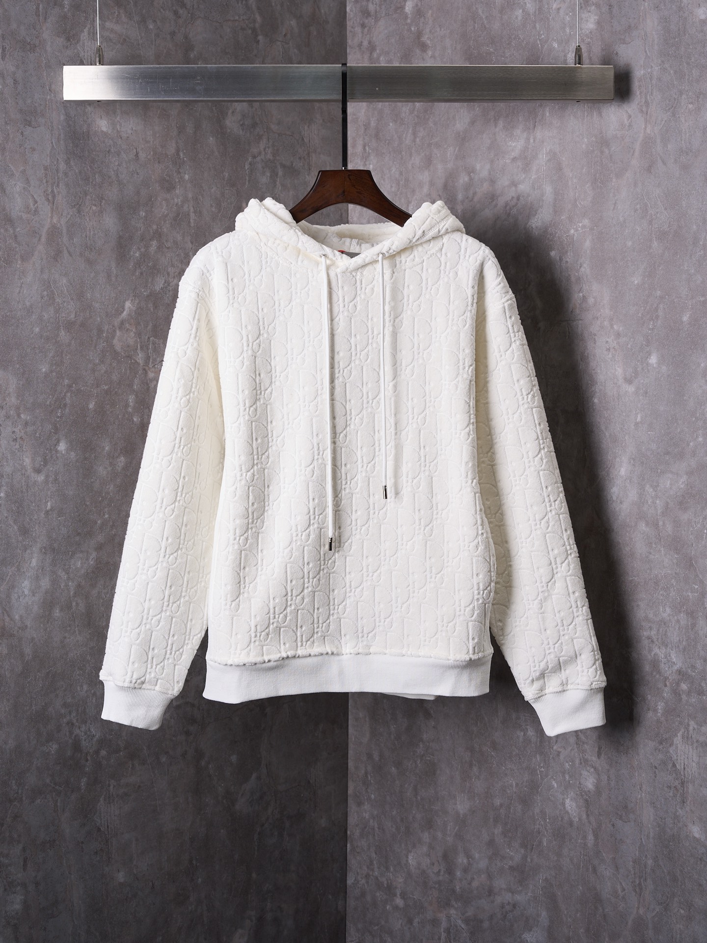 DIOR Oblique Jacquard Hoodie, Soft & Comfortable, Custom-Fit