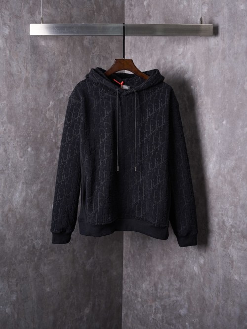 DIOR Oblique Jacquard Hoodie - Soft, Comfortable, and Luxurious