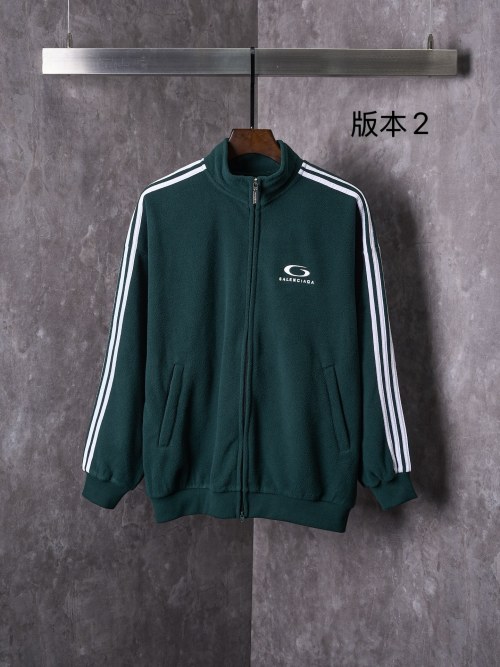 Balenciaga Loop Sports Icon Jacket - High-Performance Knit Blend Outerwear