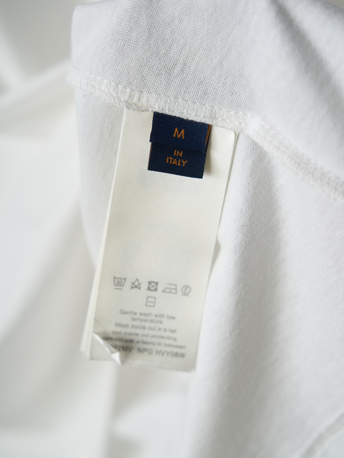 Louis Vuitton 棉质碳纤维印花标识T恤版本3