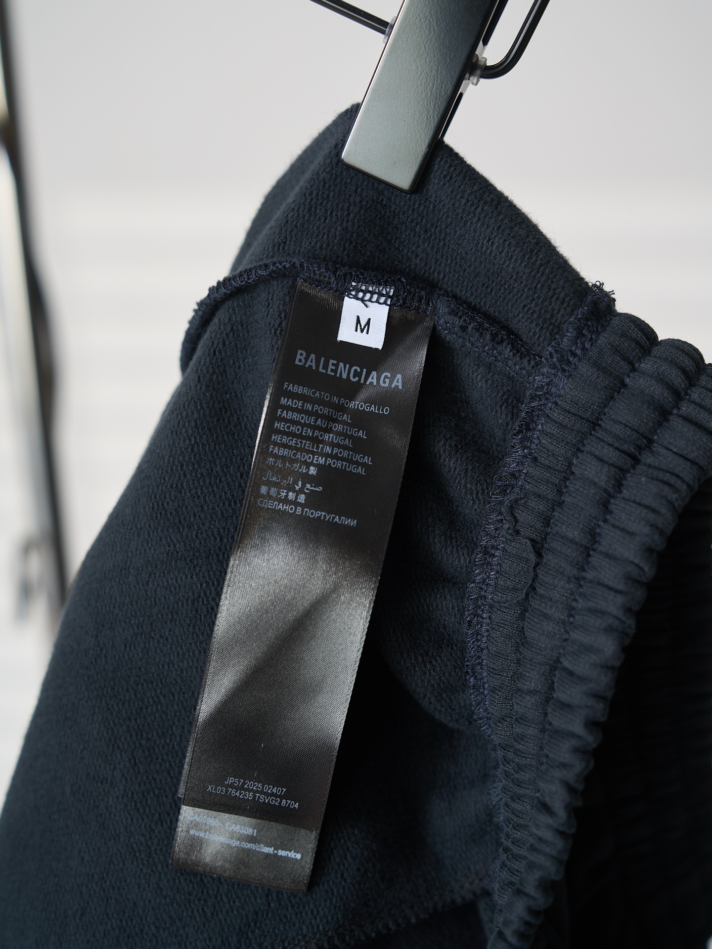 Balenciaga nano BB刺绣短裤