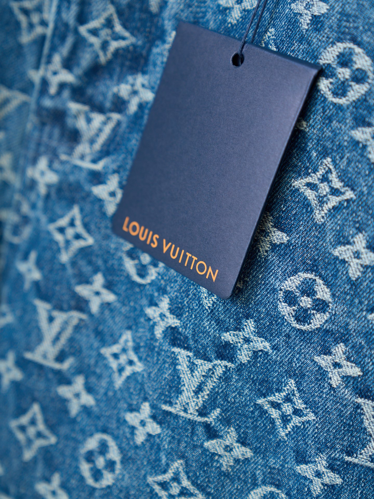 Louis Vuitton MONOGRAM满幅提花牛仔短裤版本2