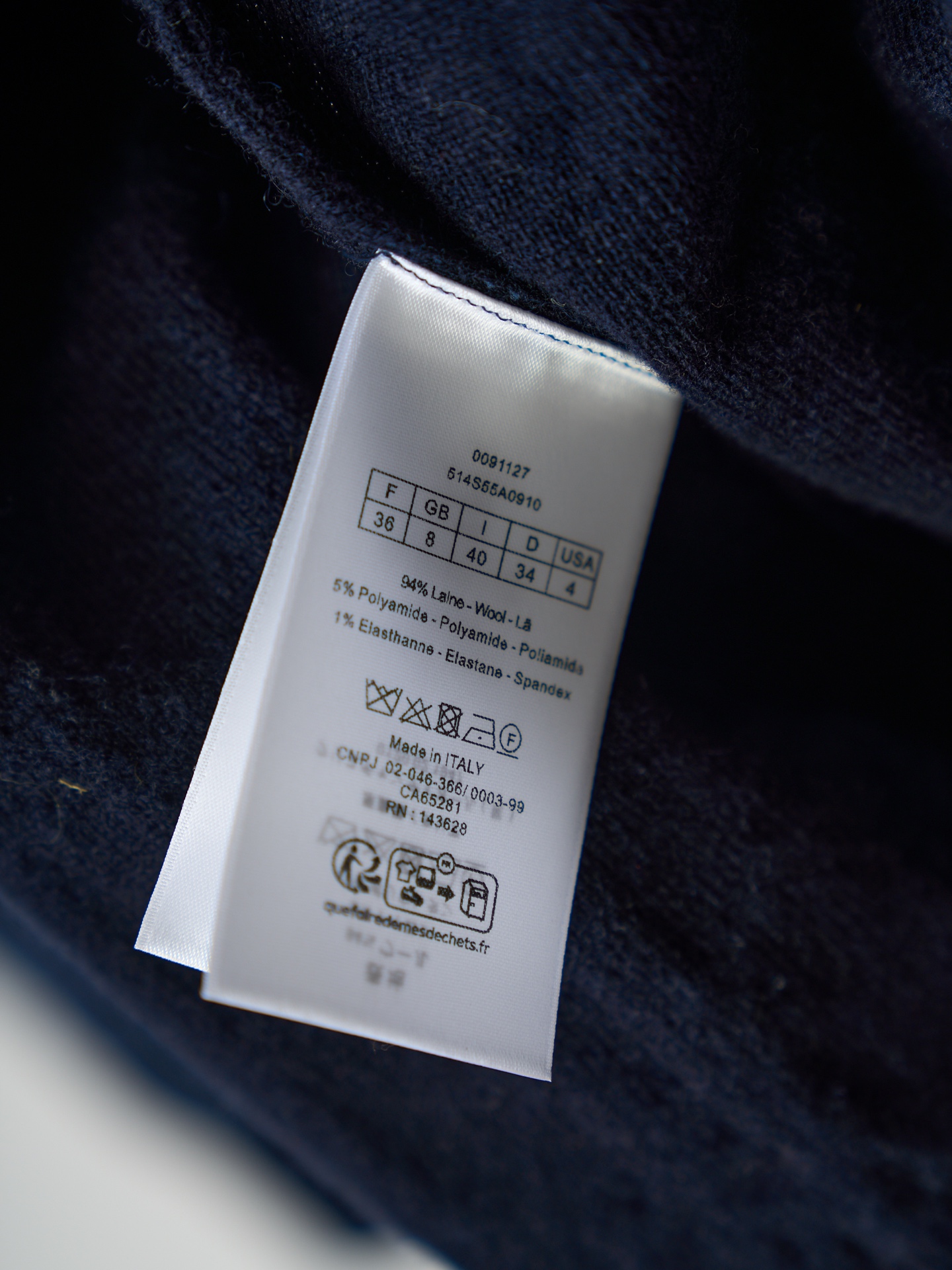 Dior 字母提花拉链针织连帽外套