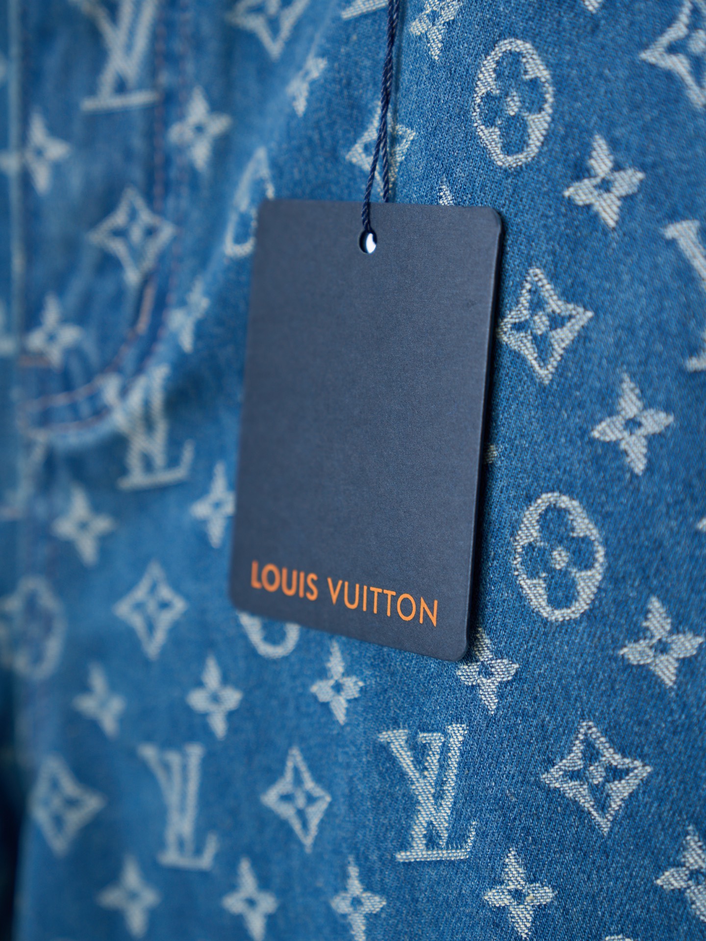 Louis Vuitton 满印标识牛仔短裤版本3