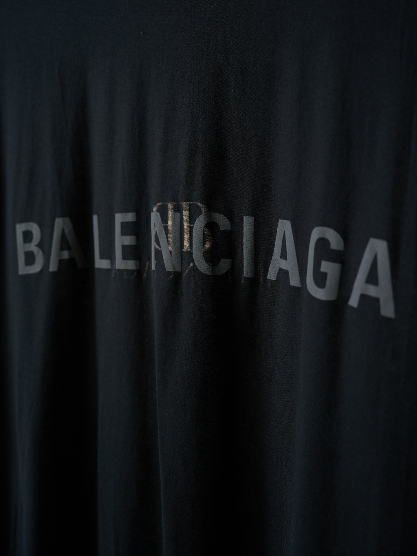 Balenciaga 双面穿字母LOGO印花短袖T恤