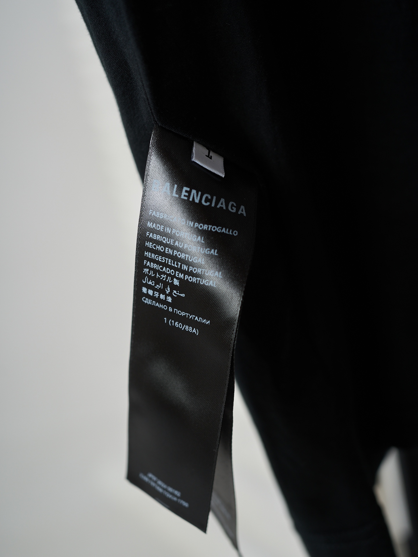 Balenciaga 双面穿字母LOGO印花短袖T恤