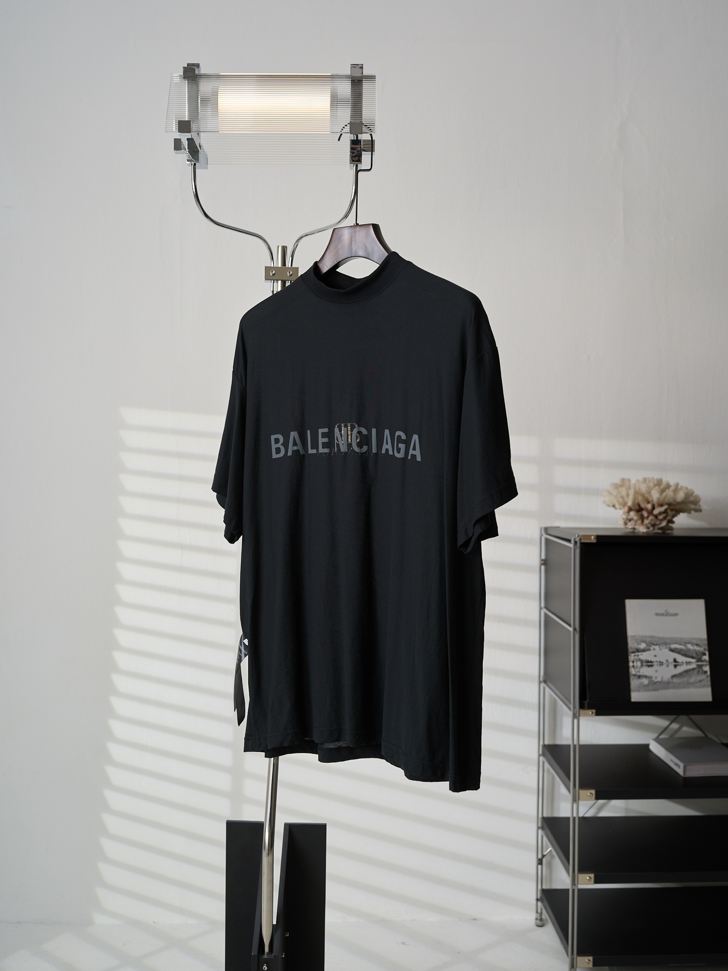 Balenciaga 双面穿字母LOGO印花短袖T恤