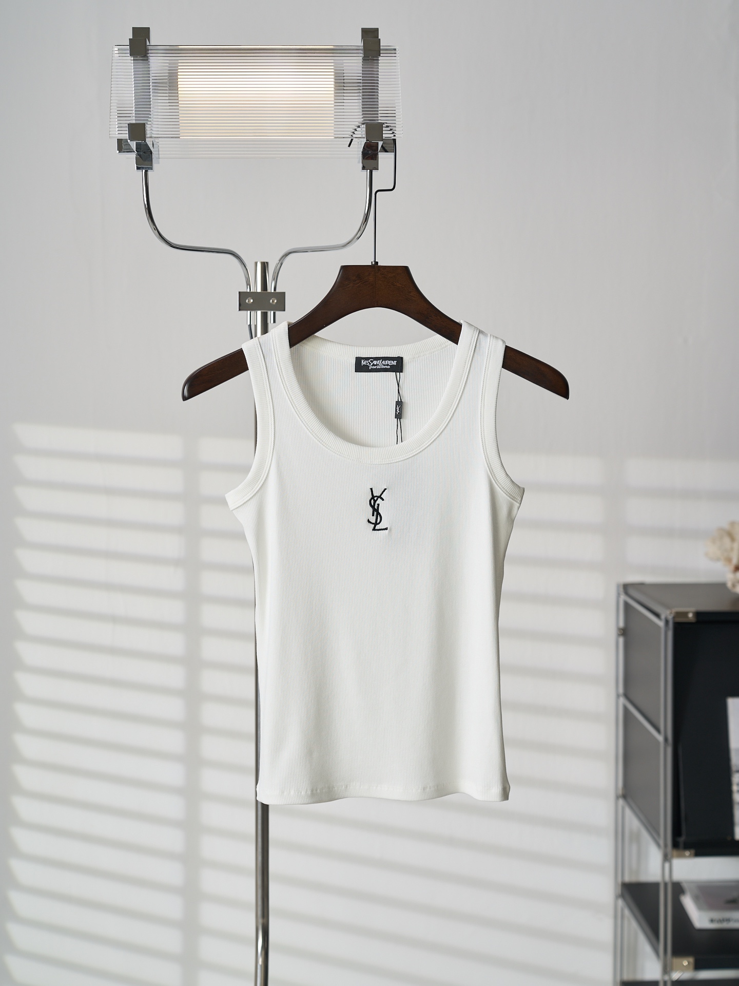 Saint Laurent YSL 字母刺绣弹力背心女款