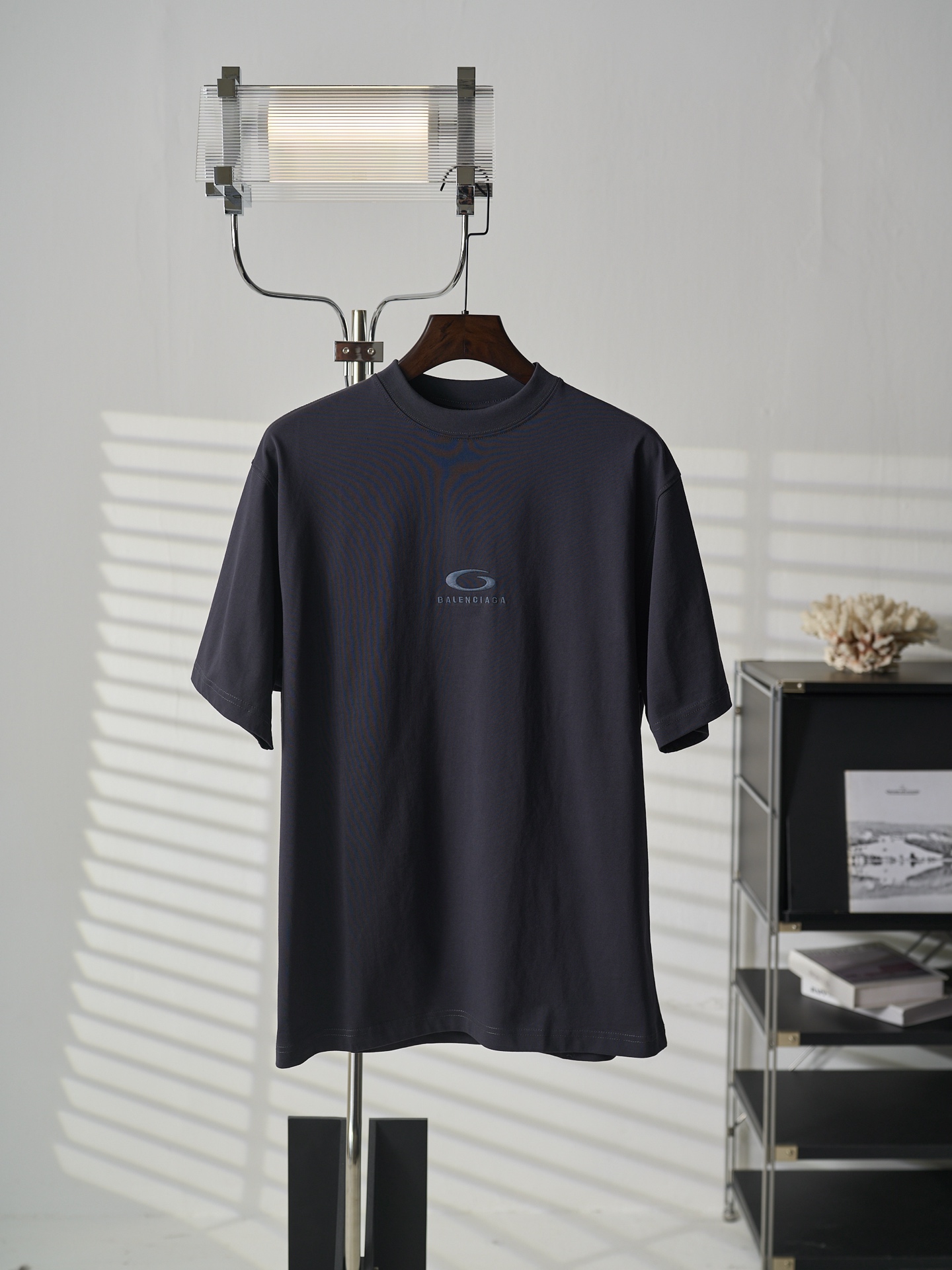 Balenciaga Loop Sports Icon圆环刺绣圆领短袖T恤