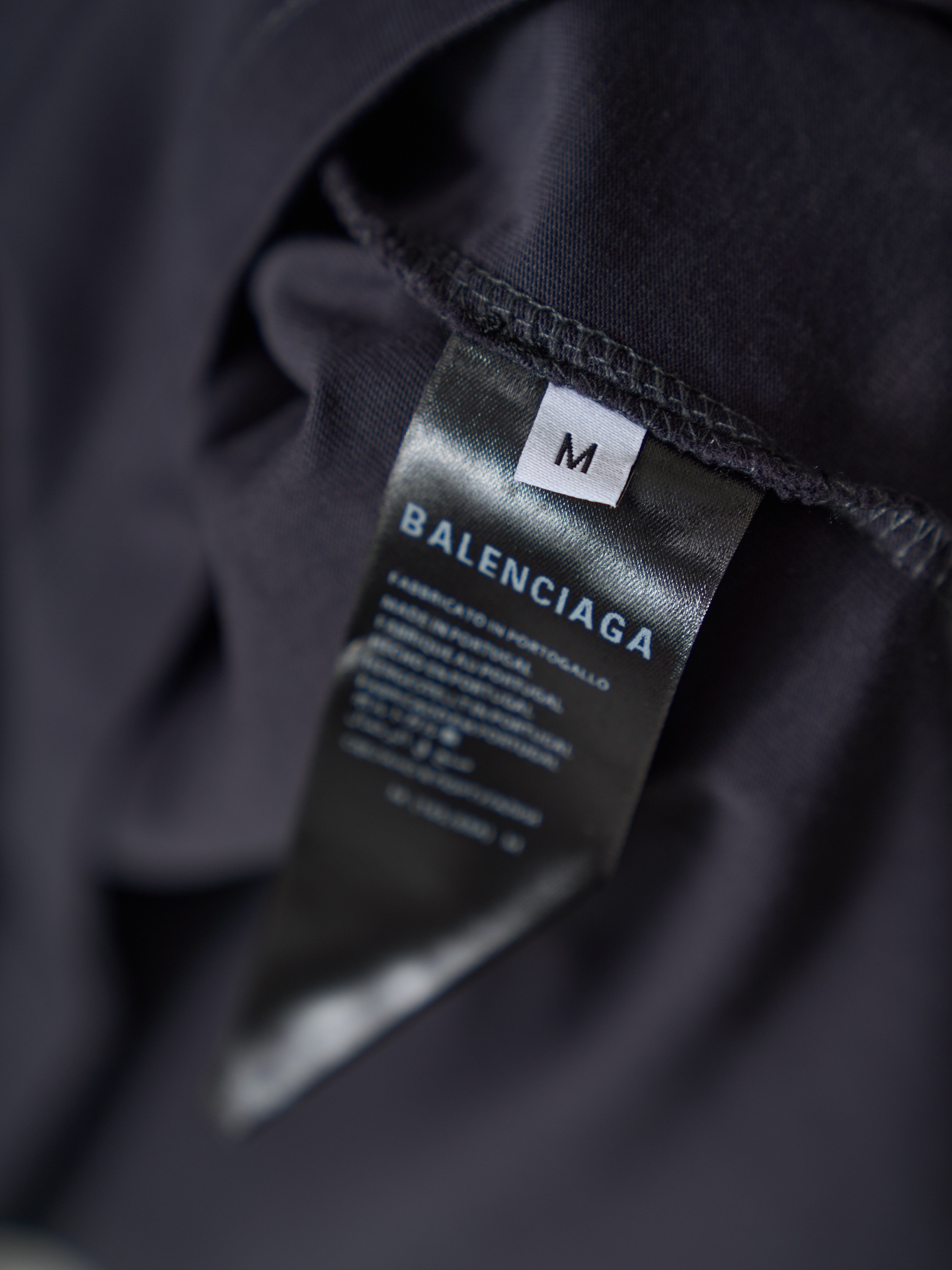 Balenciaga Loop Sports Icon圆环刺绣圆领短袖T恤