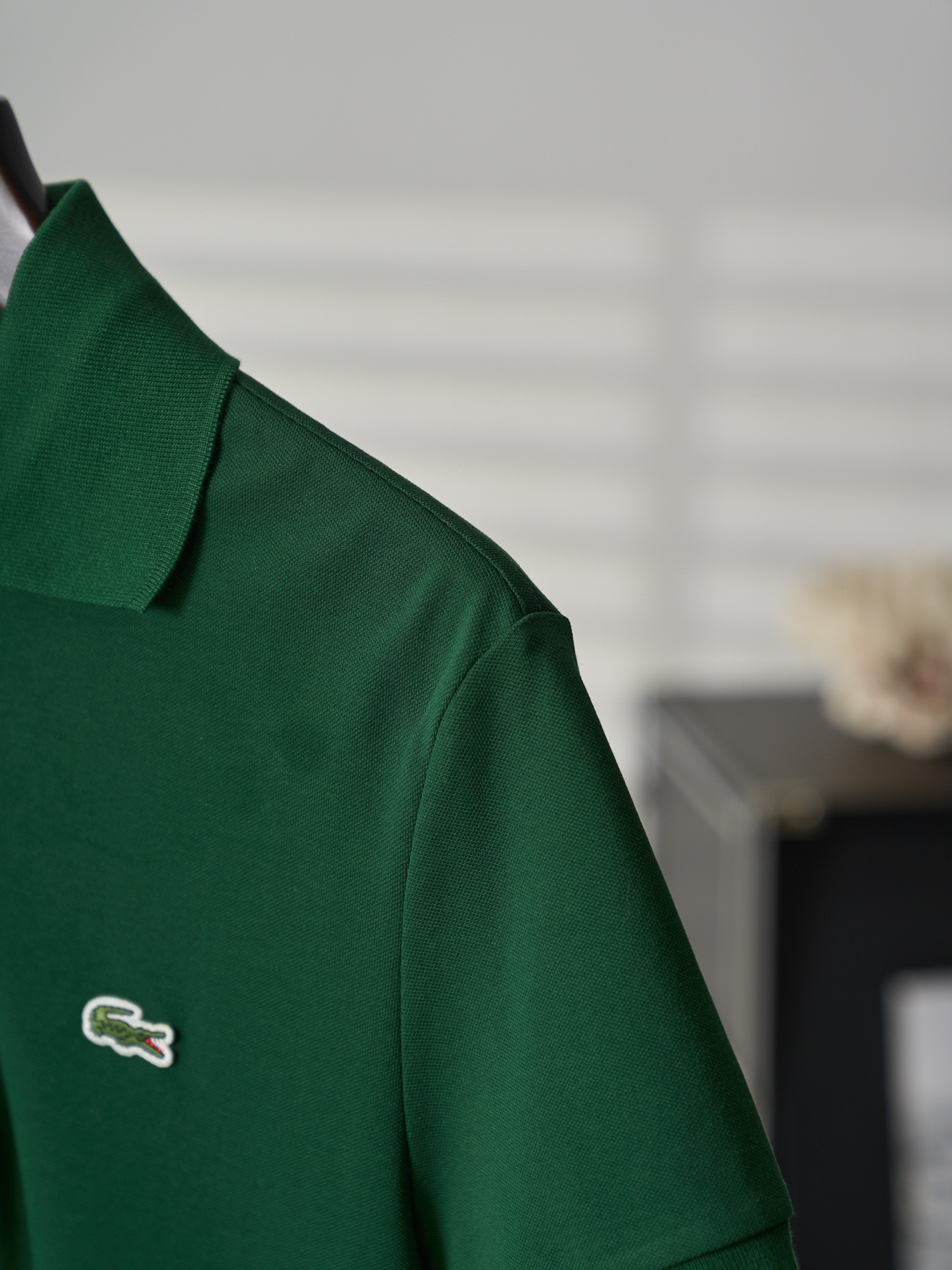 Lacoste 鳄鱼徽标刺绣短袖Polo衫