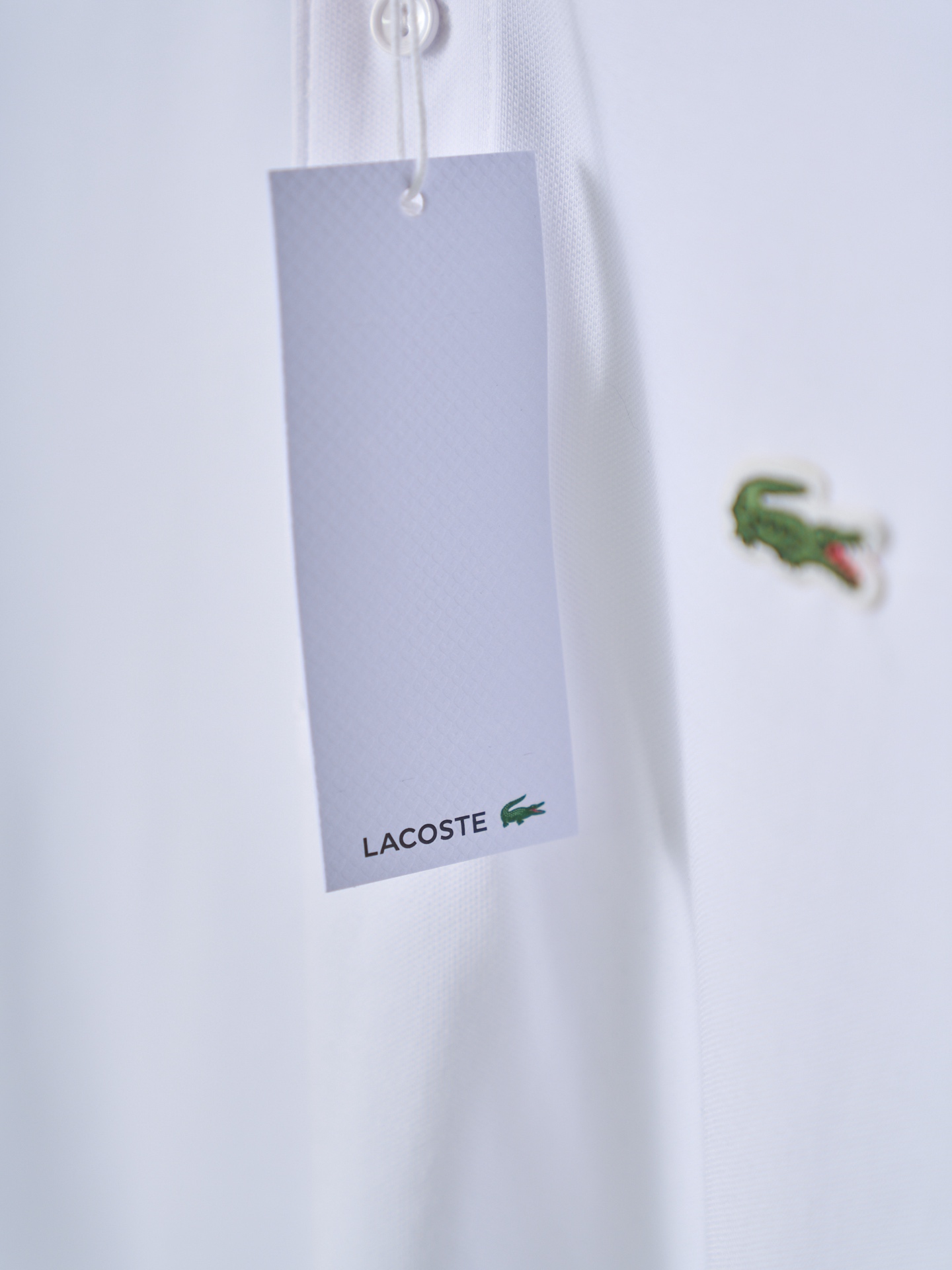 Lacoste 鳄鱼徽标刺绣短袖Polo衫