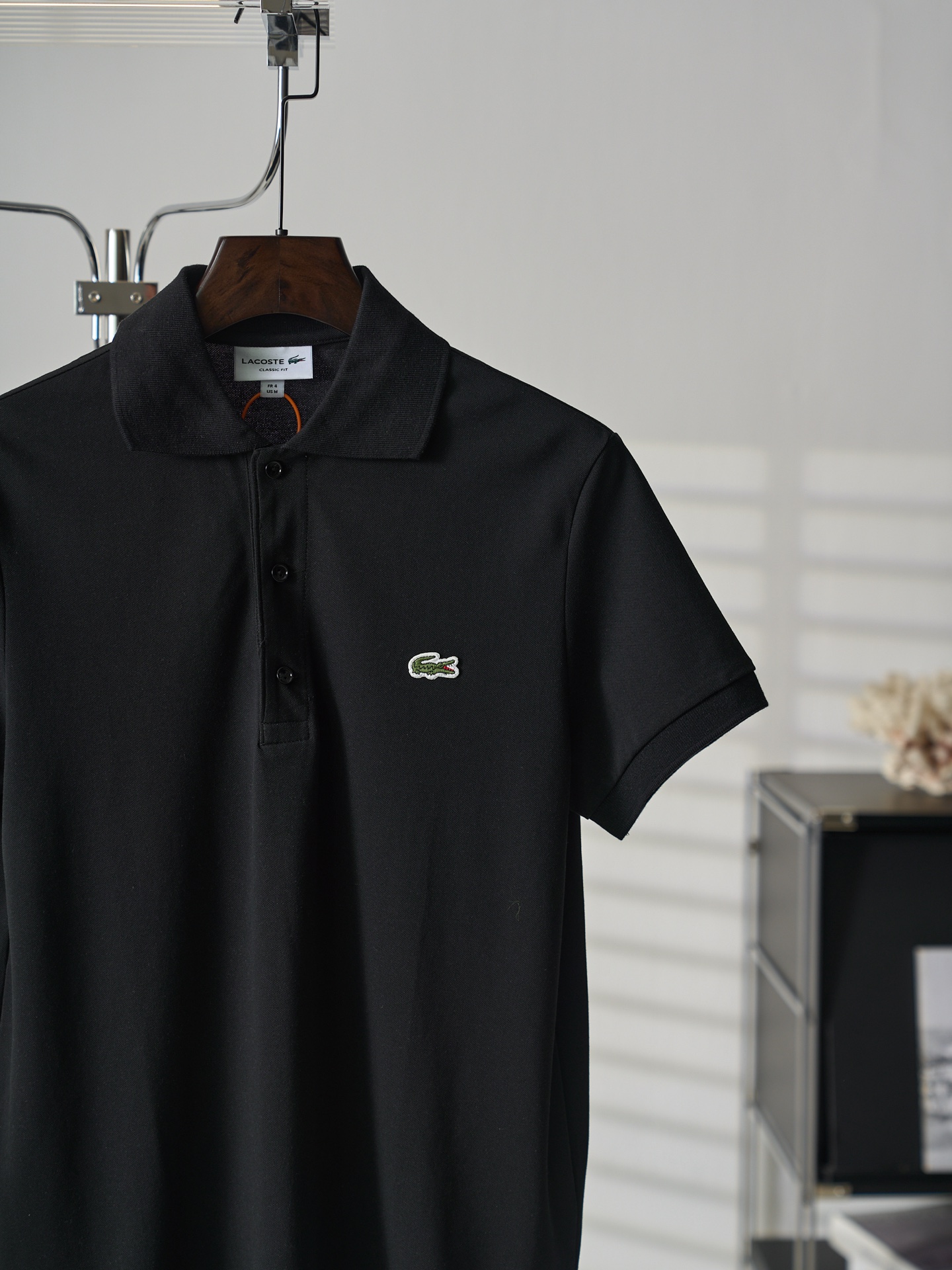 Lacoste 鳄鱼徽标刺绣短袖Polo衫