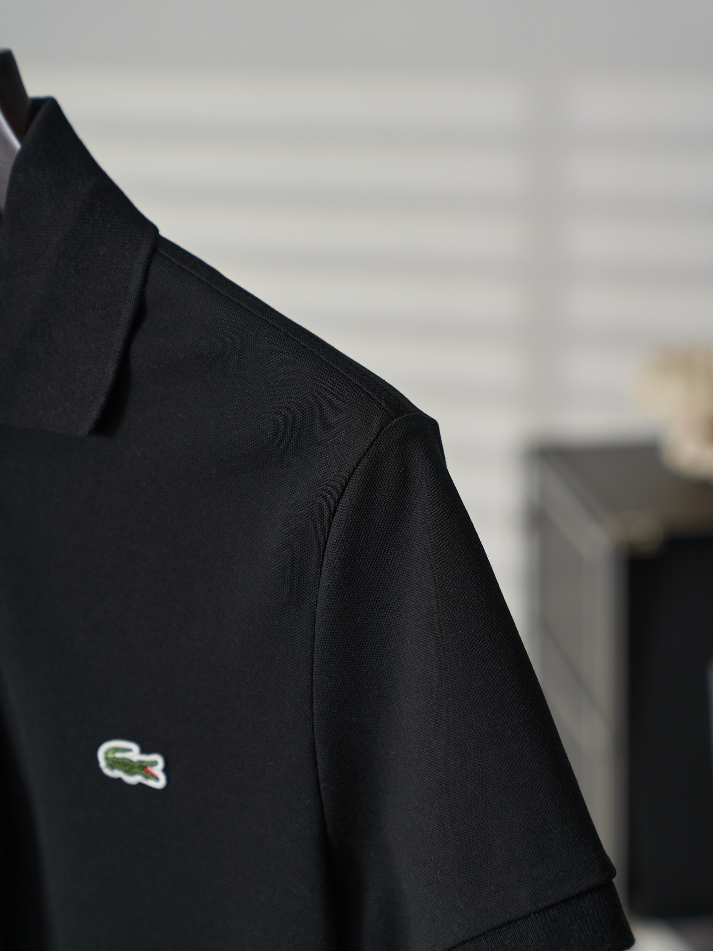 Lacoste 鳄鱼徽标刺绣短袖Polo衫