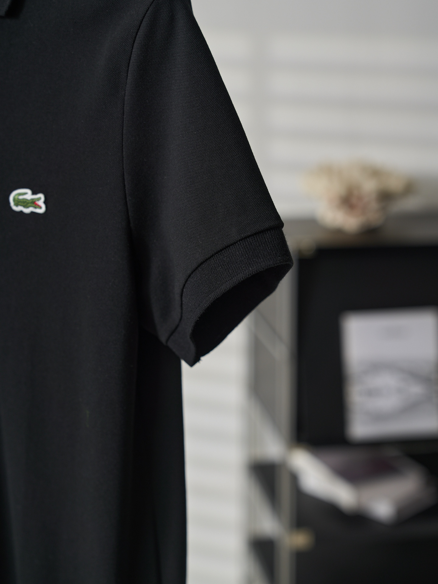 Lacoste 鳄鱼徽标刺绣短袖Polo衫