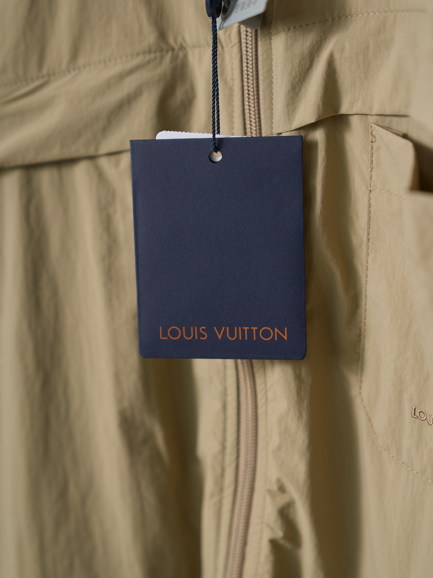 Louis Vuitton 拉链开襟露营短袖衬衫
