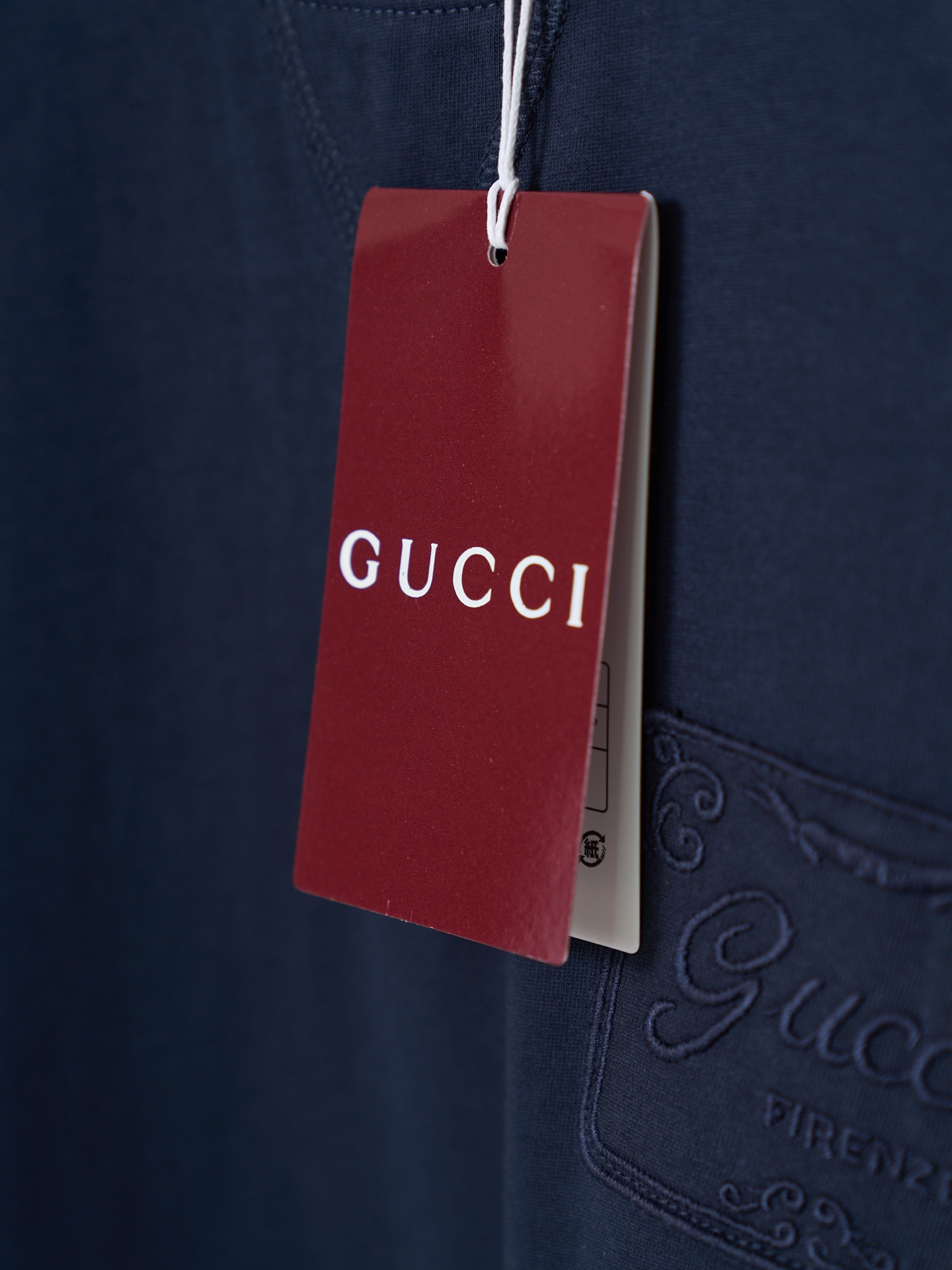Gucci Firenze 典藏刺绣圆领短袖T恤版本2