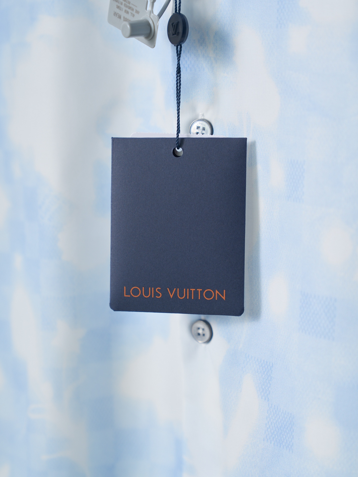 Louis Vuitton 叠印标识印花短袖衬衫