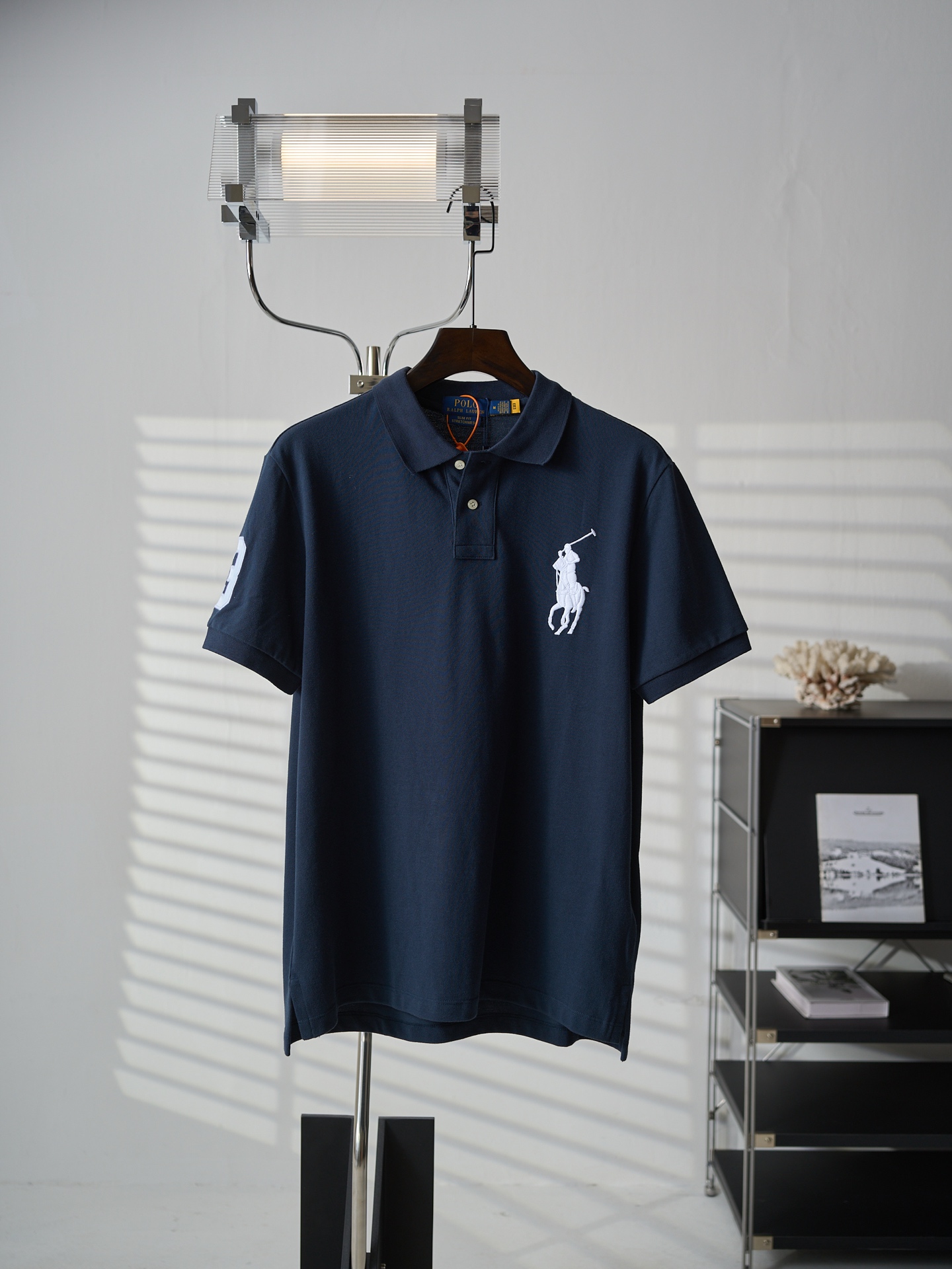 Ralph Lauren Lauren/拉夫劳伦 大马徽标刺绣短袖Polo衫
