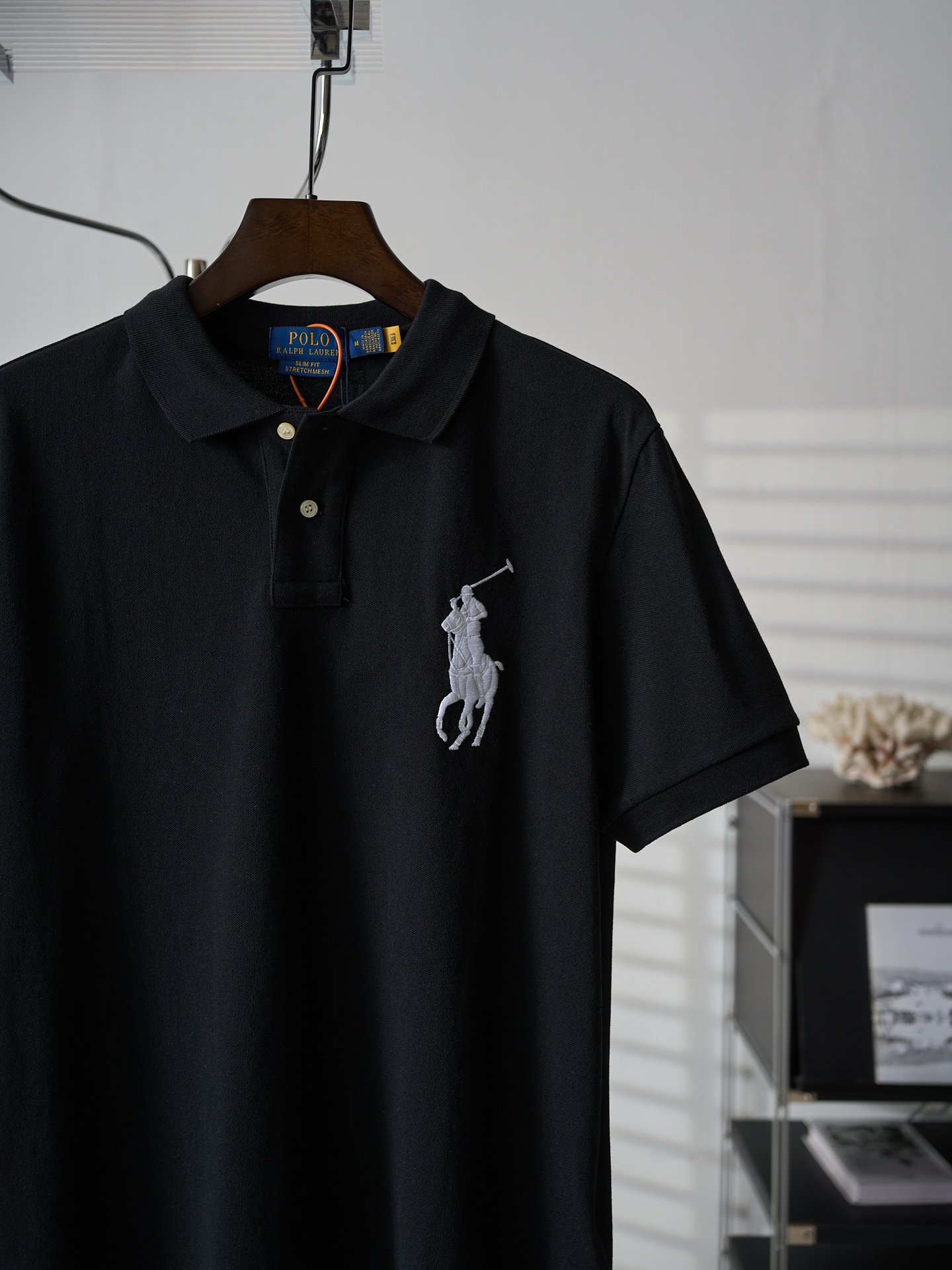 Ralph Lauren Lauren/拉夫劳伦 大马徽标刺绣短袖Polo衫