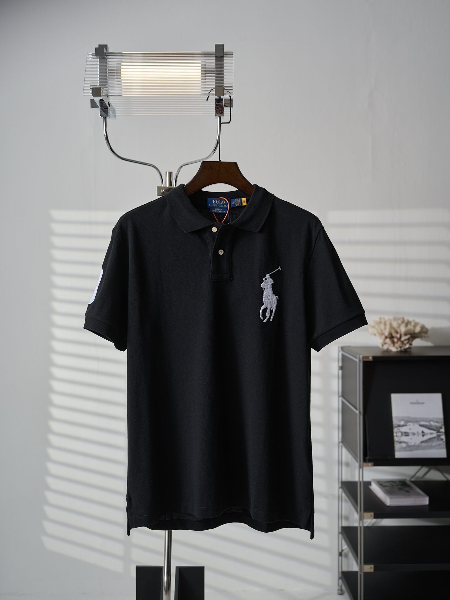 Ralph Lauren Lauren/拉夫劳伦 大马徽标刺绣短袖Polo衫