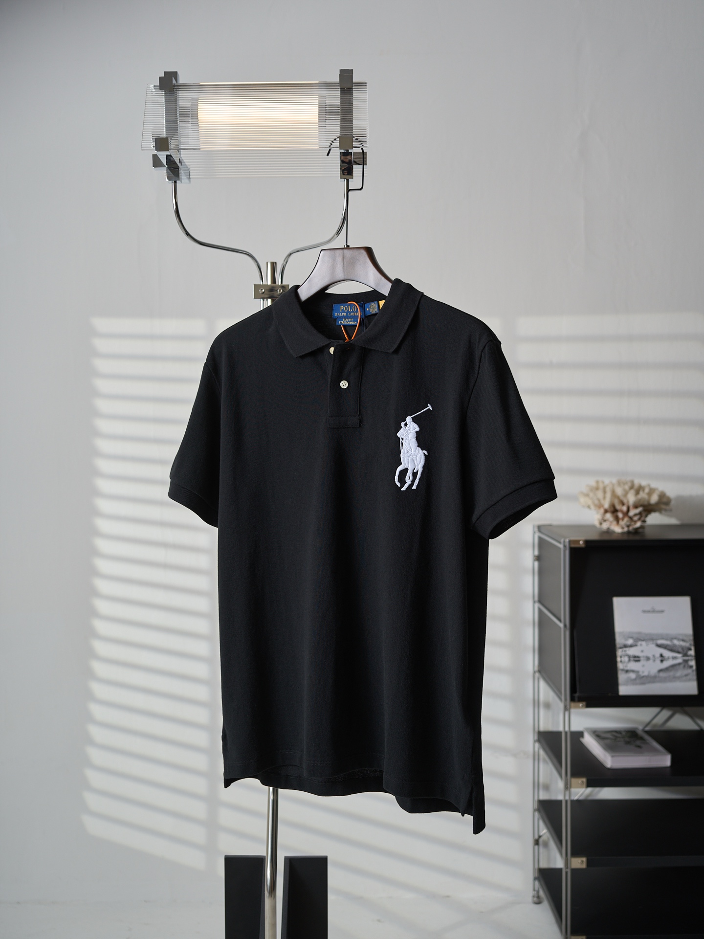 Ralph Lauren Lauren/拉夫劳伦 大马徽标刺绣短袖Polo衫