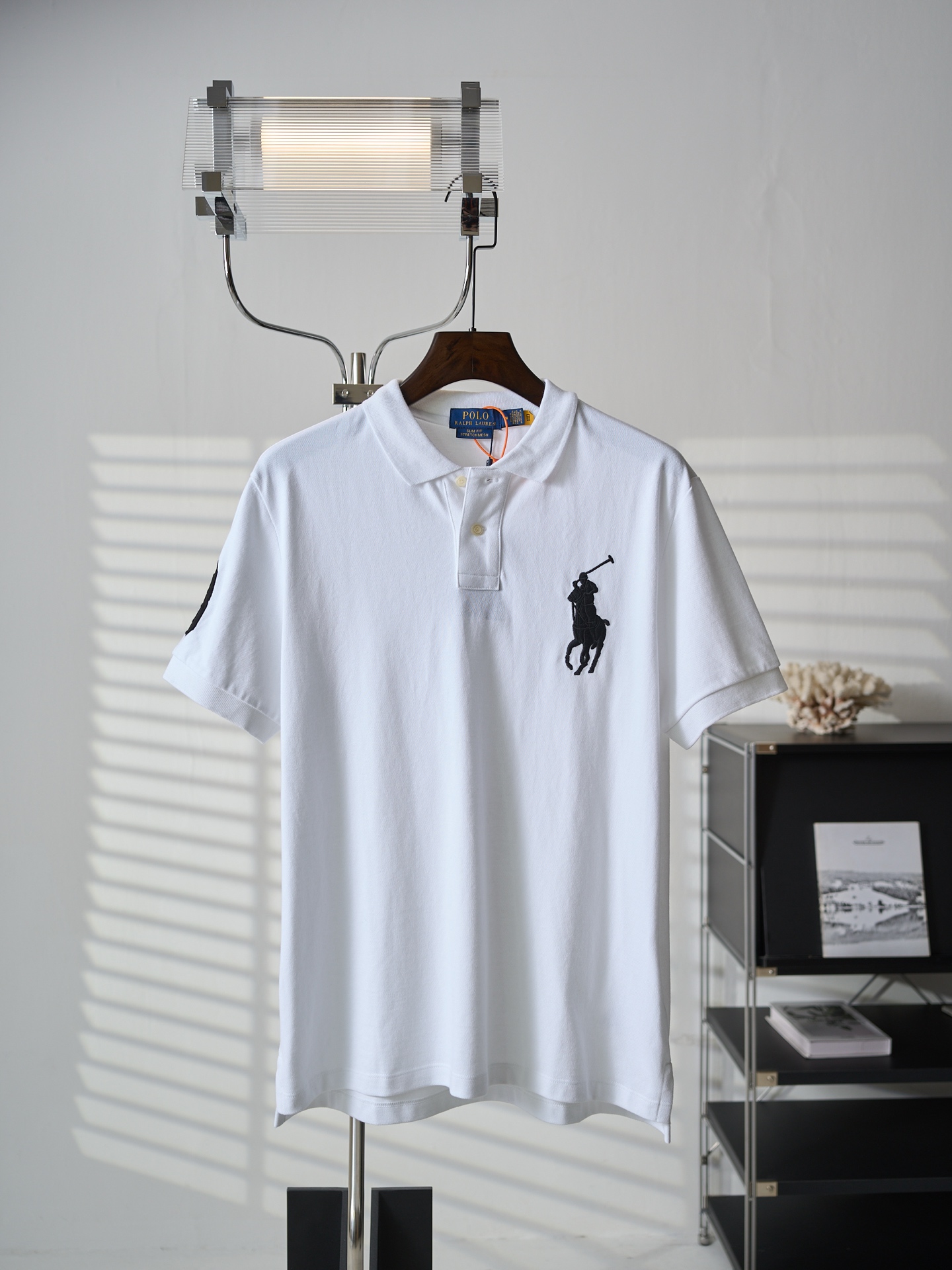 Ralph Lauren Lauren/拉夫劳伦 大马徽标刺绣短袖Polo衫