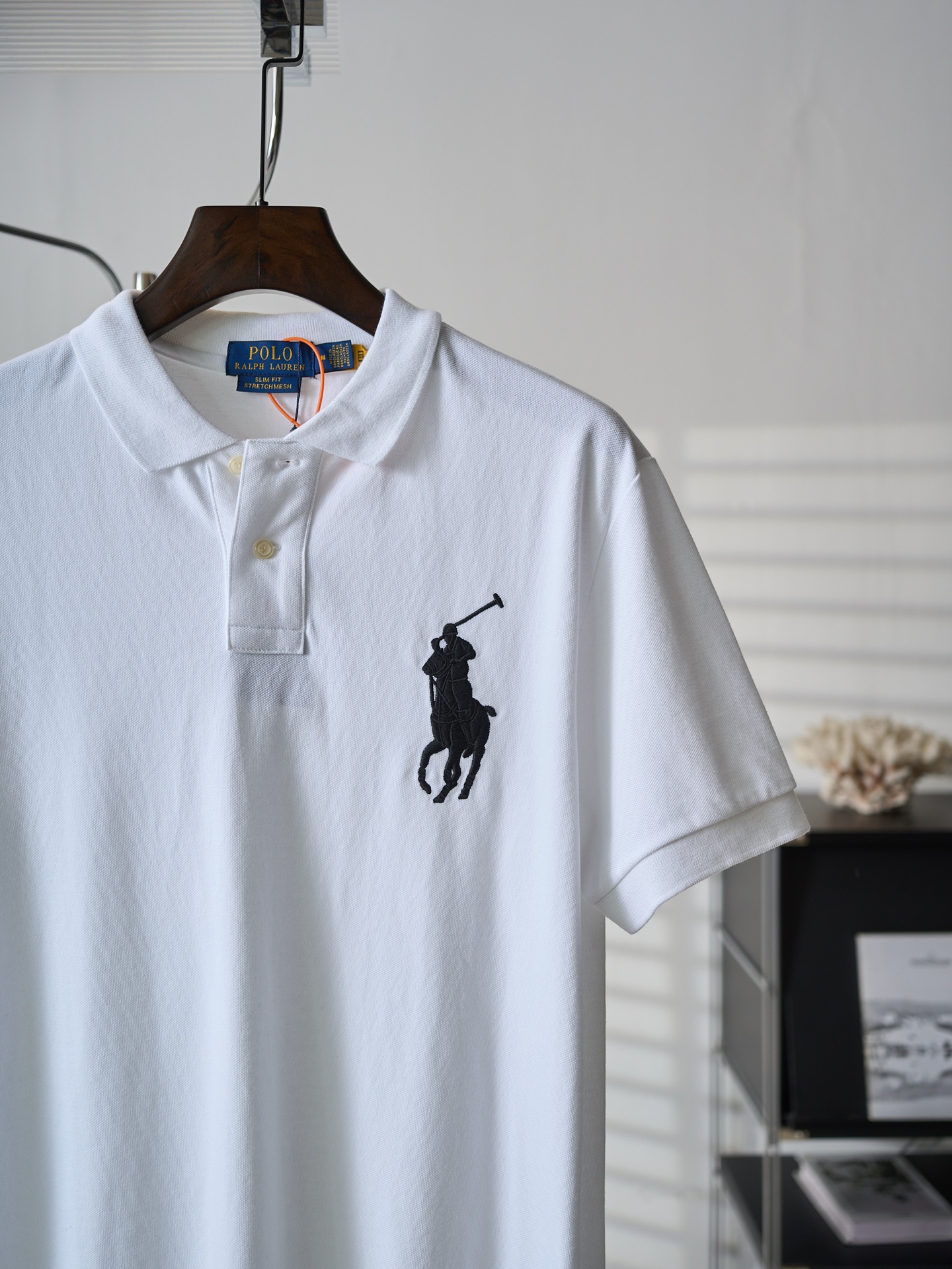 Ralph Lauren Lauren/拉夫劳伦 大马徽标刺绣短袖Polo衫